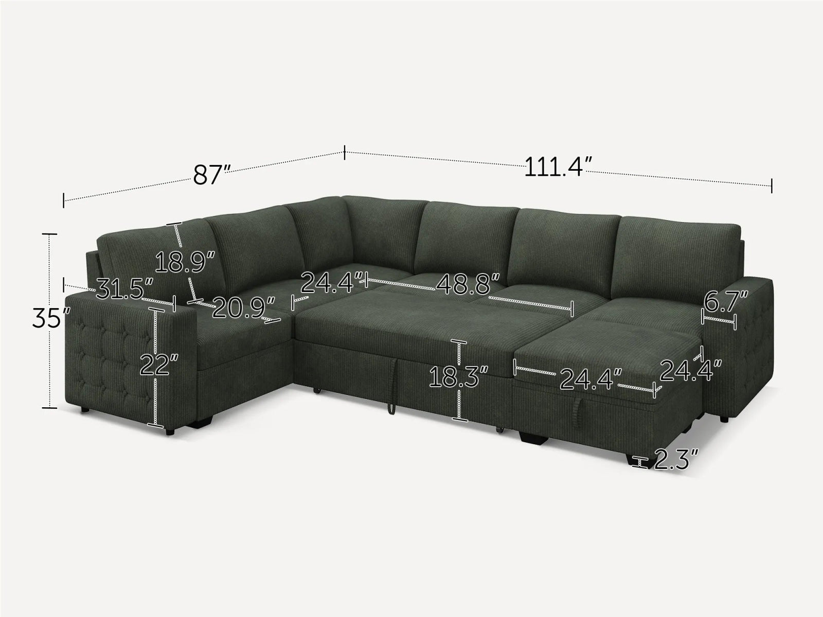 #Color_Corduroy Green