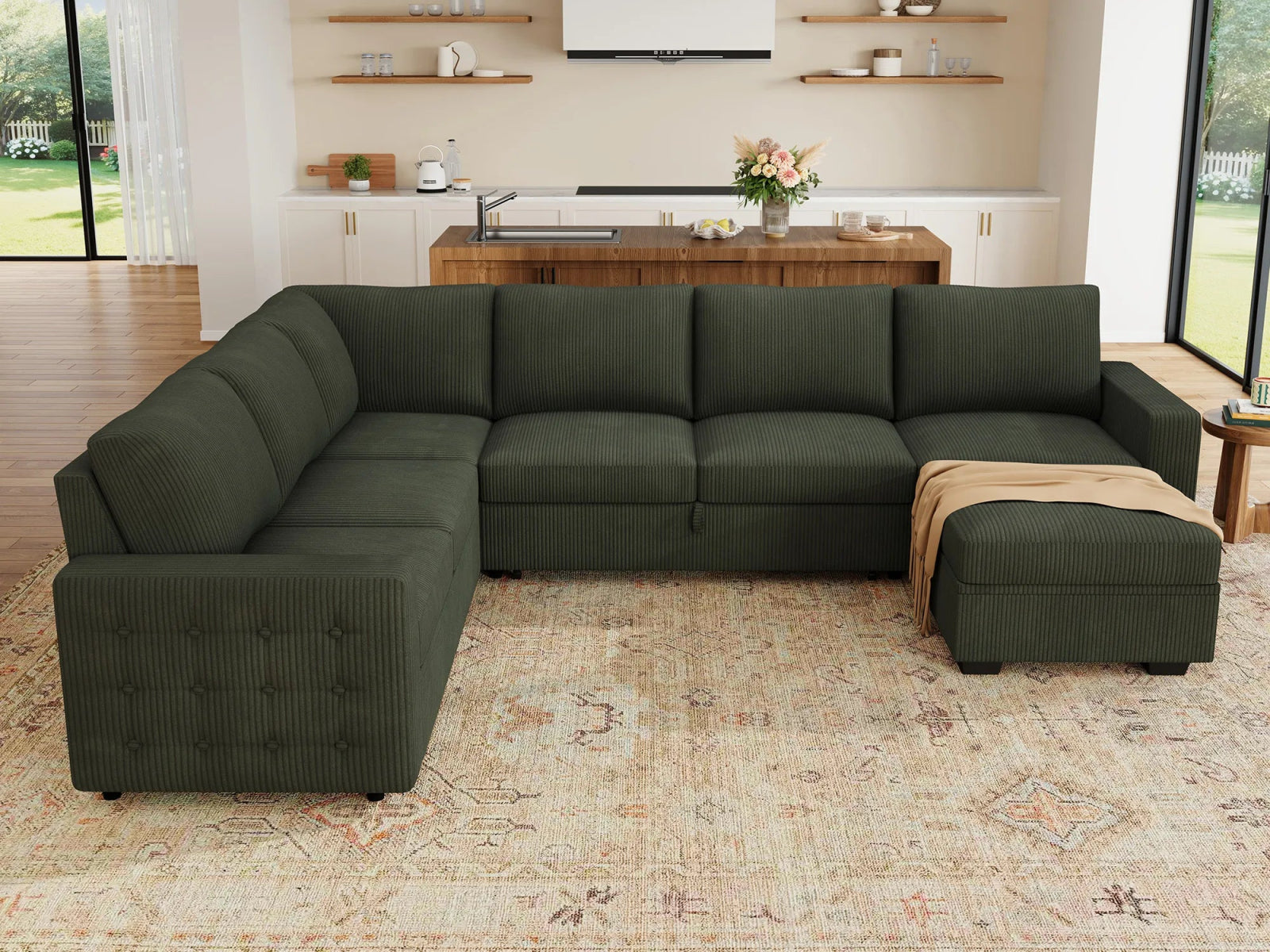 #Color_Corduroy Green