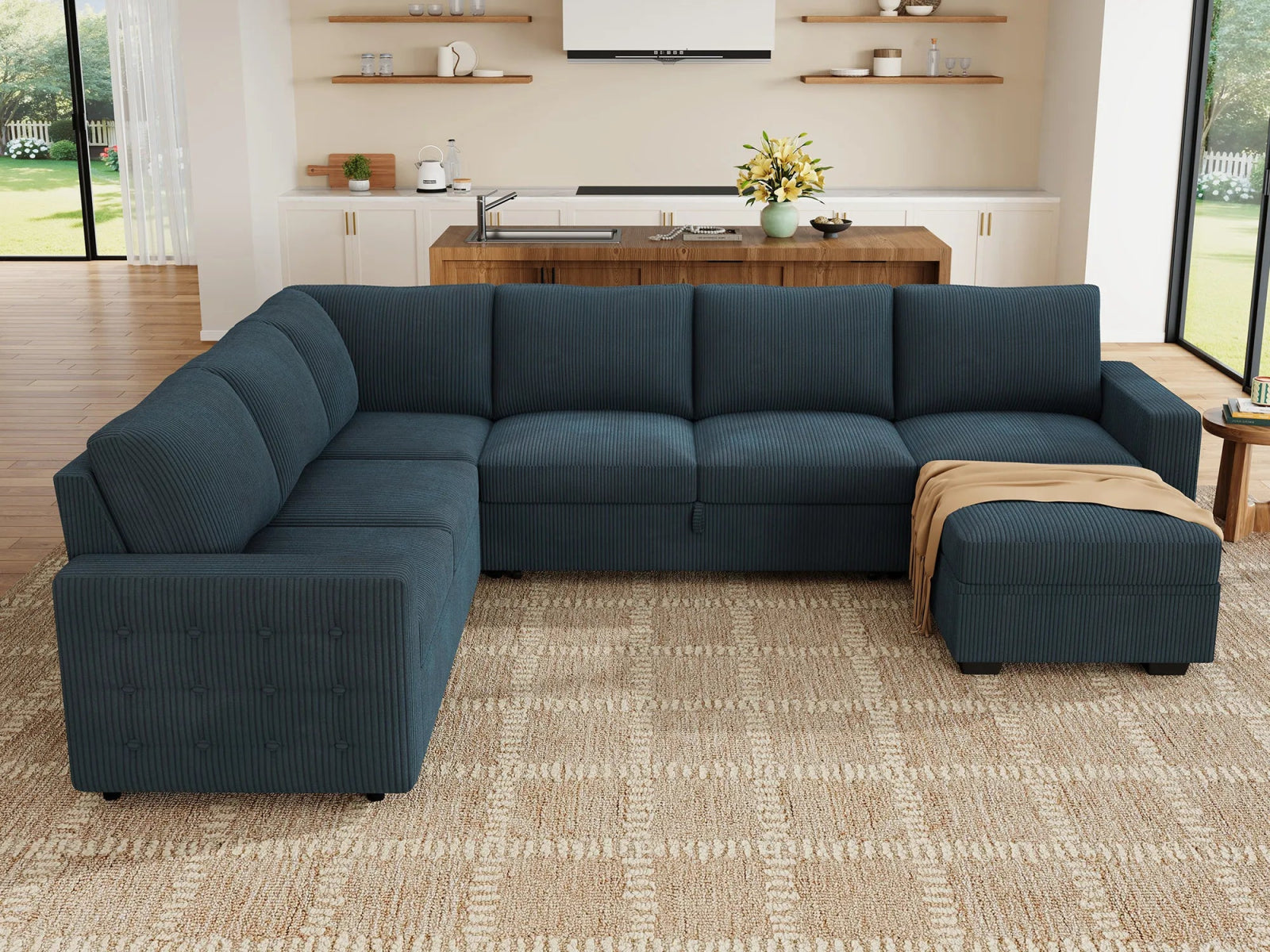 #Color_Corduroy Blue