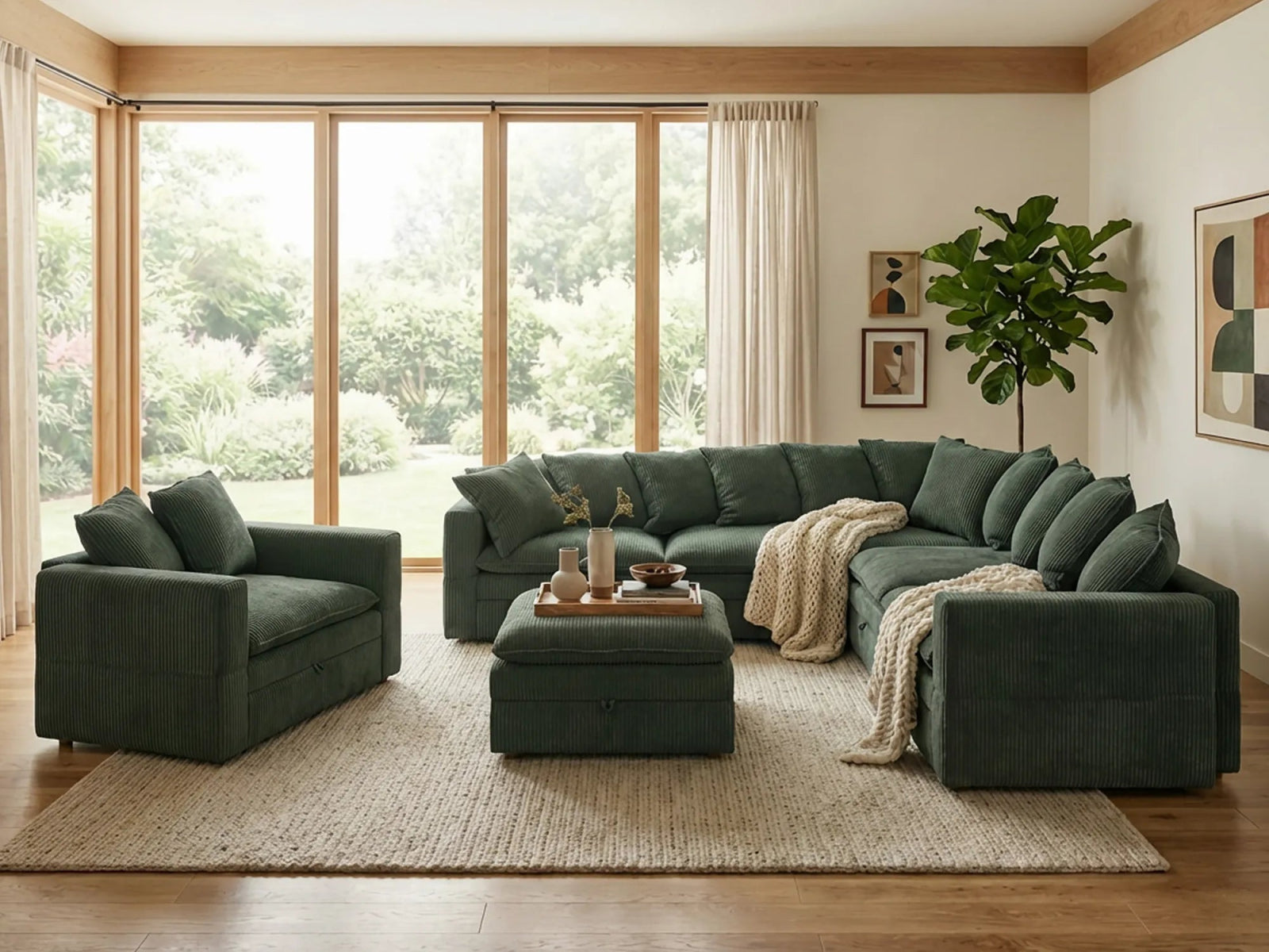 #Color_Corduroy Green