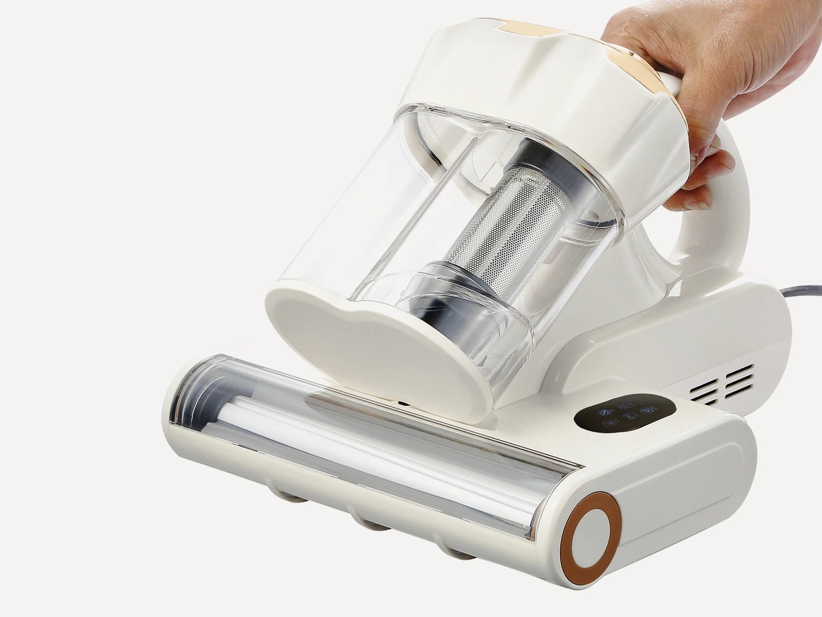 HONBAY Handheld Mattress & Sofa Vacuum – Powerful 550W, HEPA, Dual Dust Bin