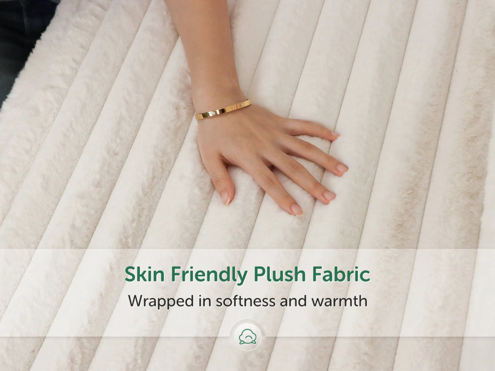 #Color_Faux Rabbit Fur Beige