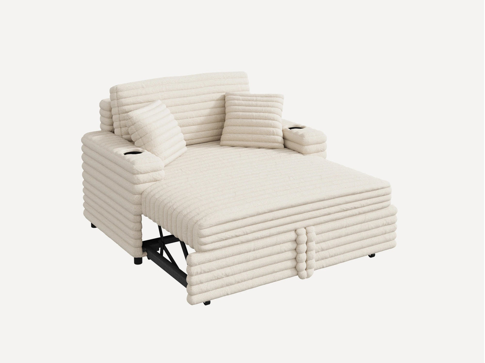 #Color_Faux Rabbit Fur Beige