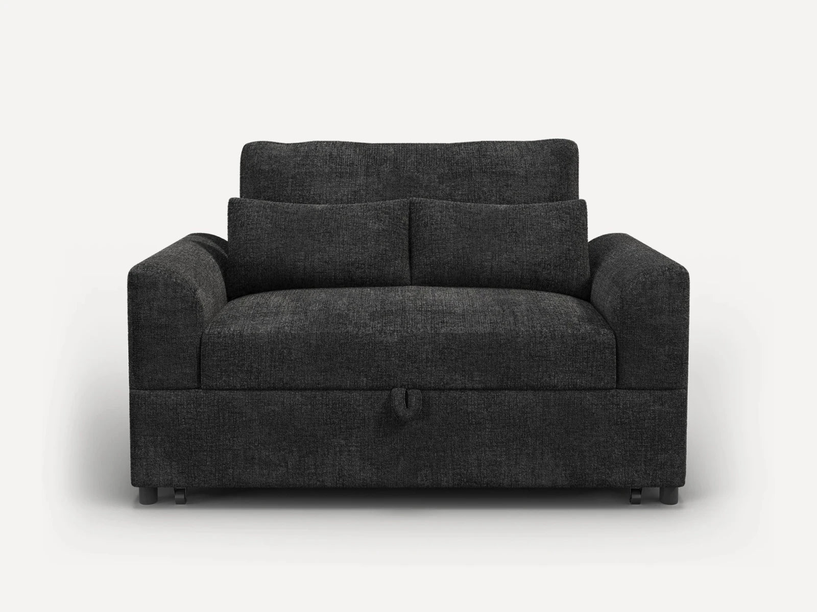 Isle Convertible Pull-Out Loveseat Sleeper
#Color_Chenille Gray
