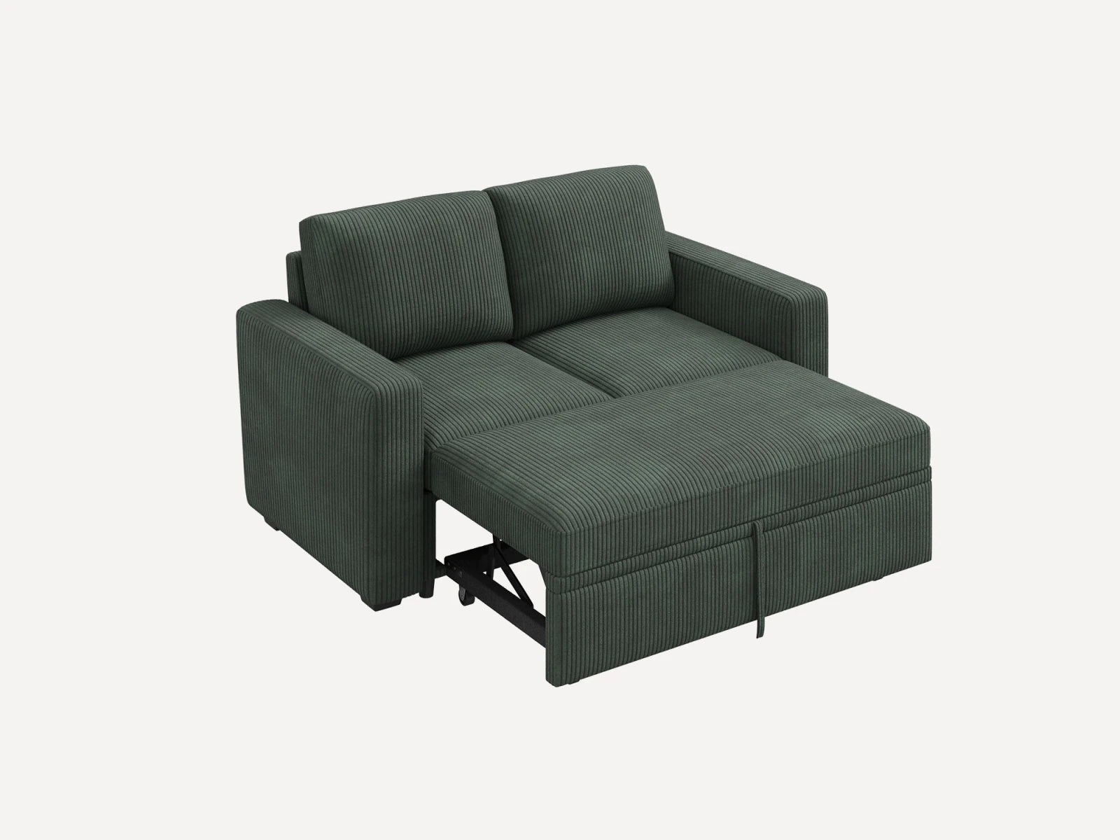 2-Piece Wide Plush Corduroy Modular Sleeper
#Color_Corduroy Green