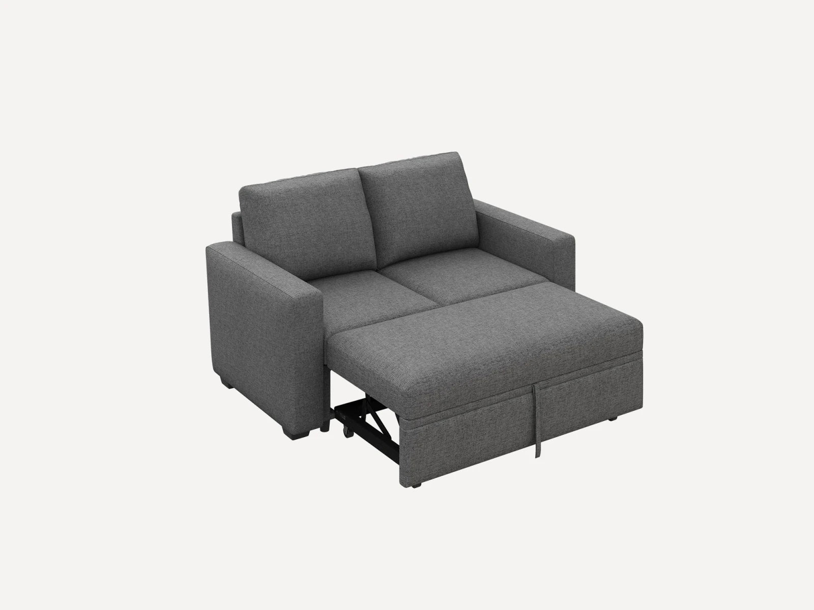 2-Piece Wide Plush Corduroy Modular Sleeper
#Color_Dark Gray