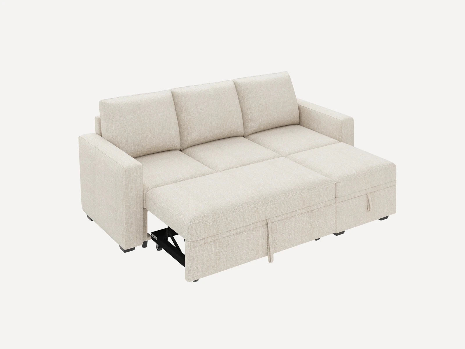 Molit 4-Piece Pull-Out Sectional
#Color_Beige