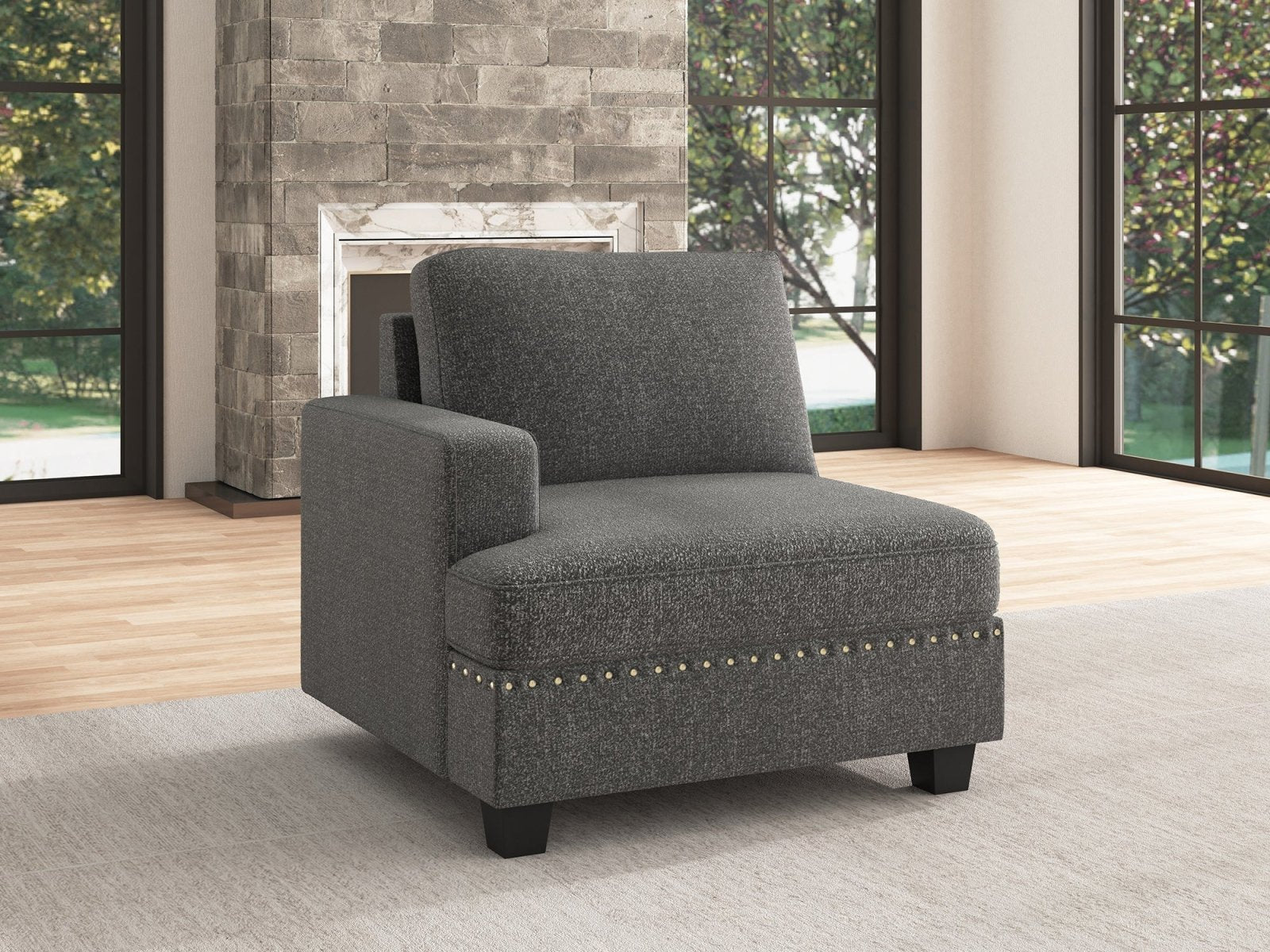 NOLANY 1 Piece Chenille Modular Sectional Seat