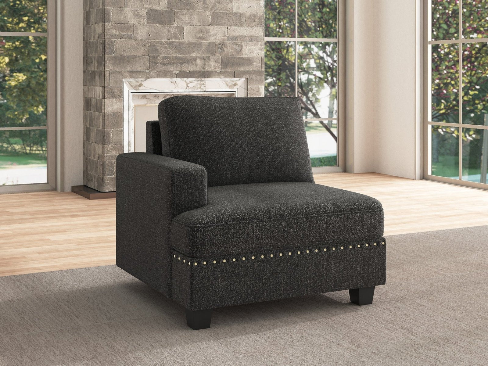 NOLANY 1 Piece Chenille Modular Sectional Seat