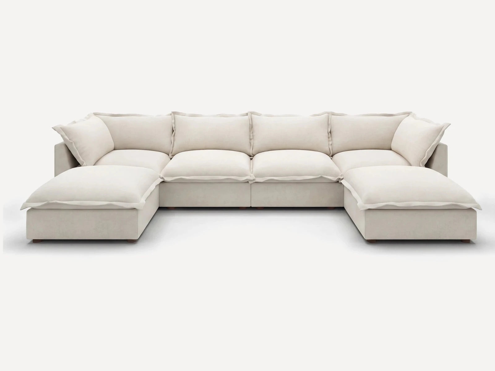 Vora 6-piece Cloud Modular Sectional Sofa
#Color_ Beige