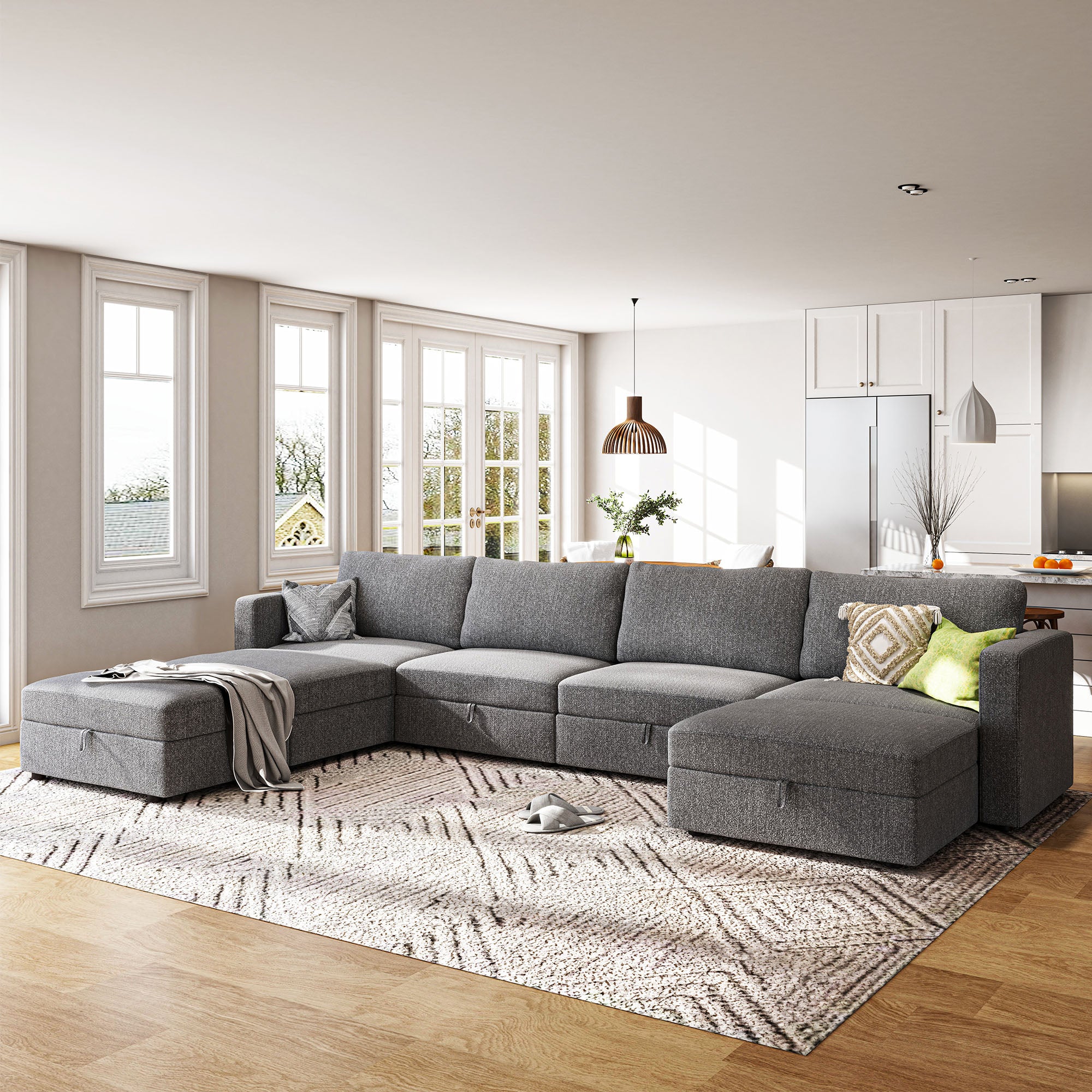 Luxury shop modular sofa