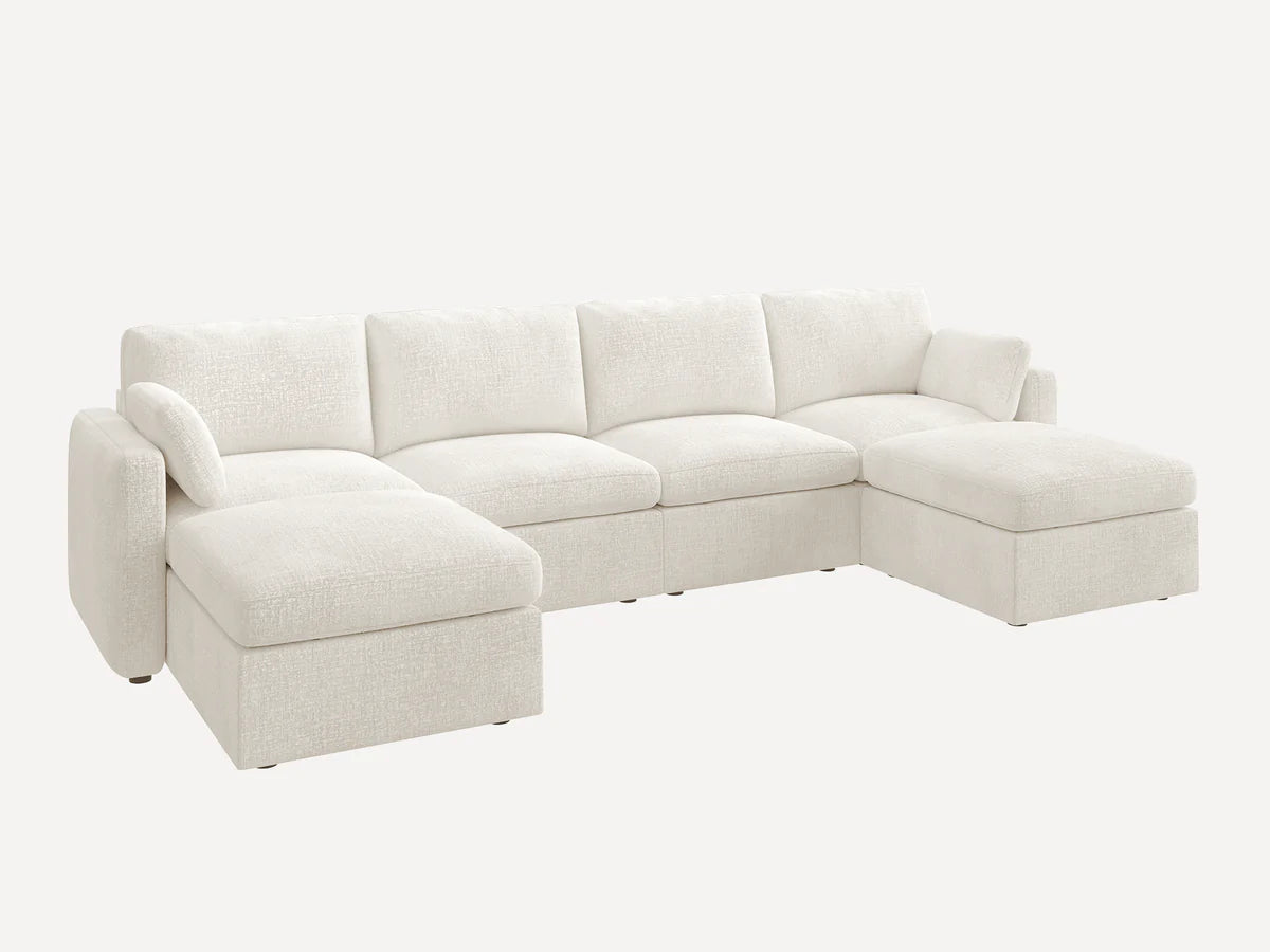 cloud sofa in white