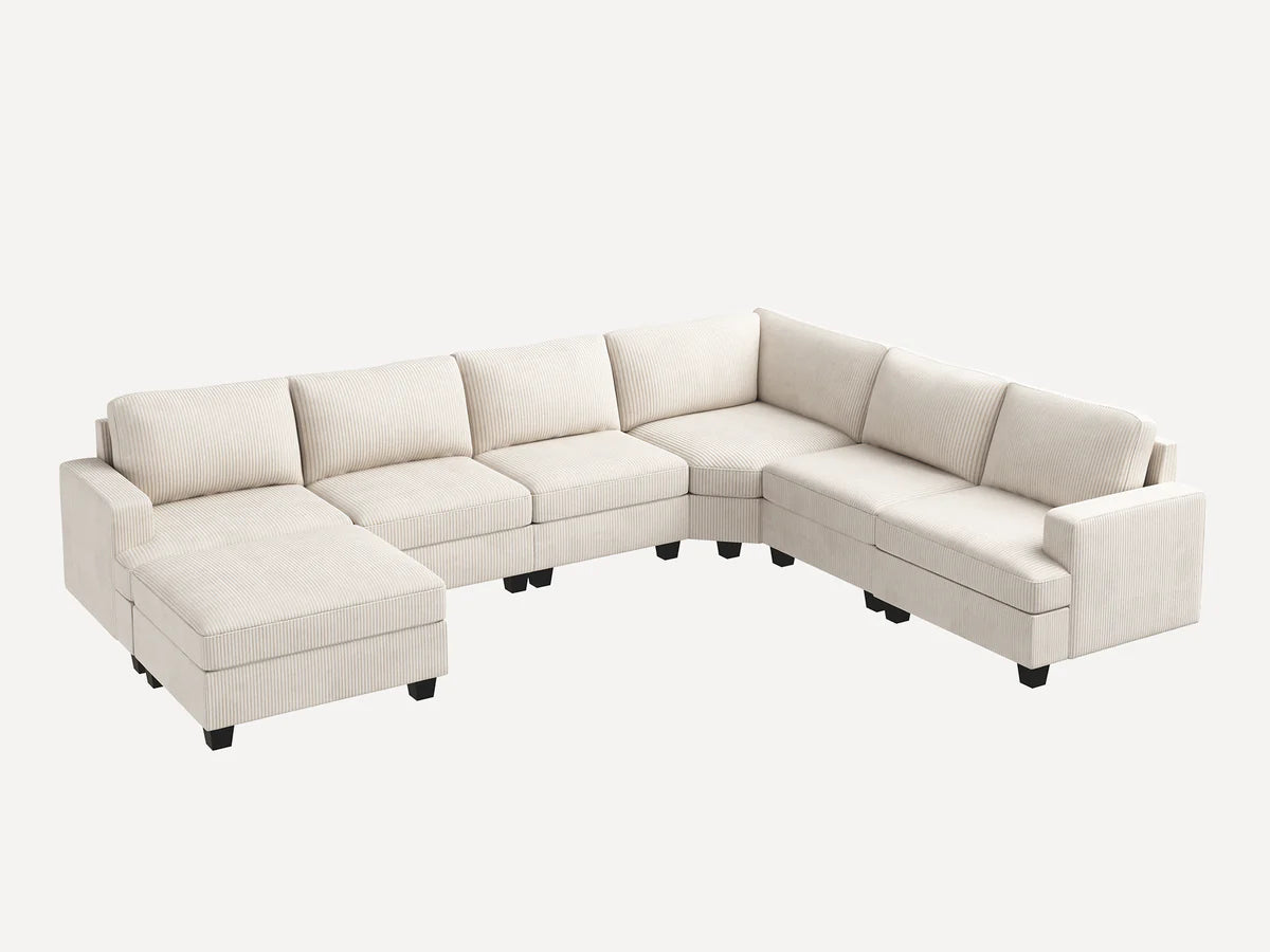 Comfort and Versatility: Modular Corduroy Sofas