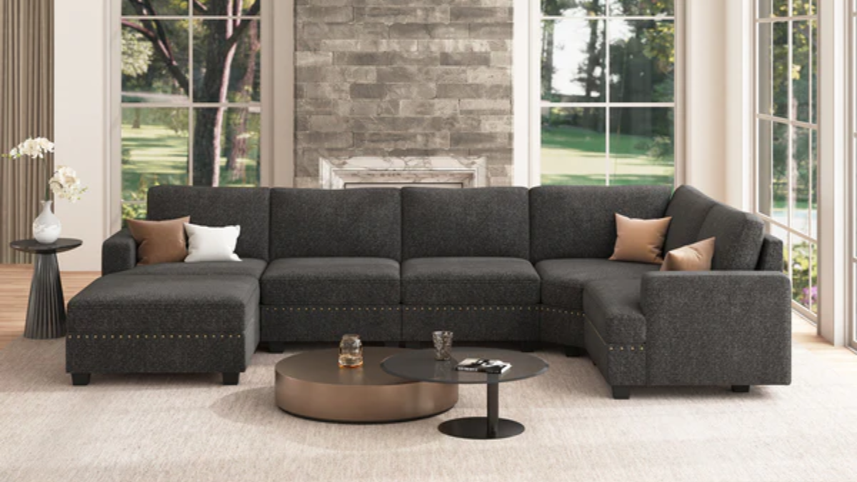 Oversized Sectionals for Large Living Rooms