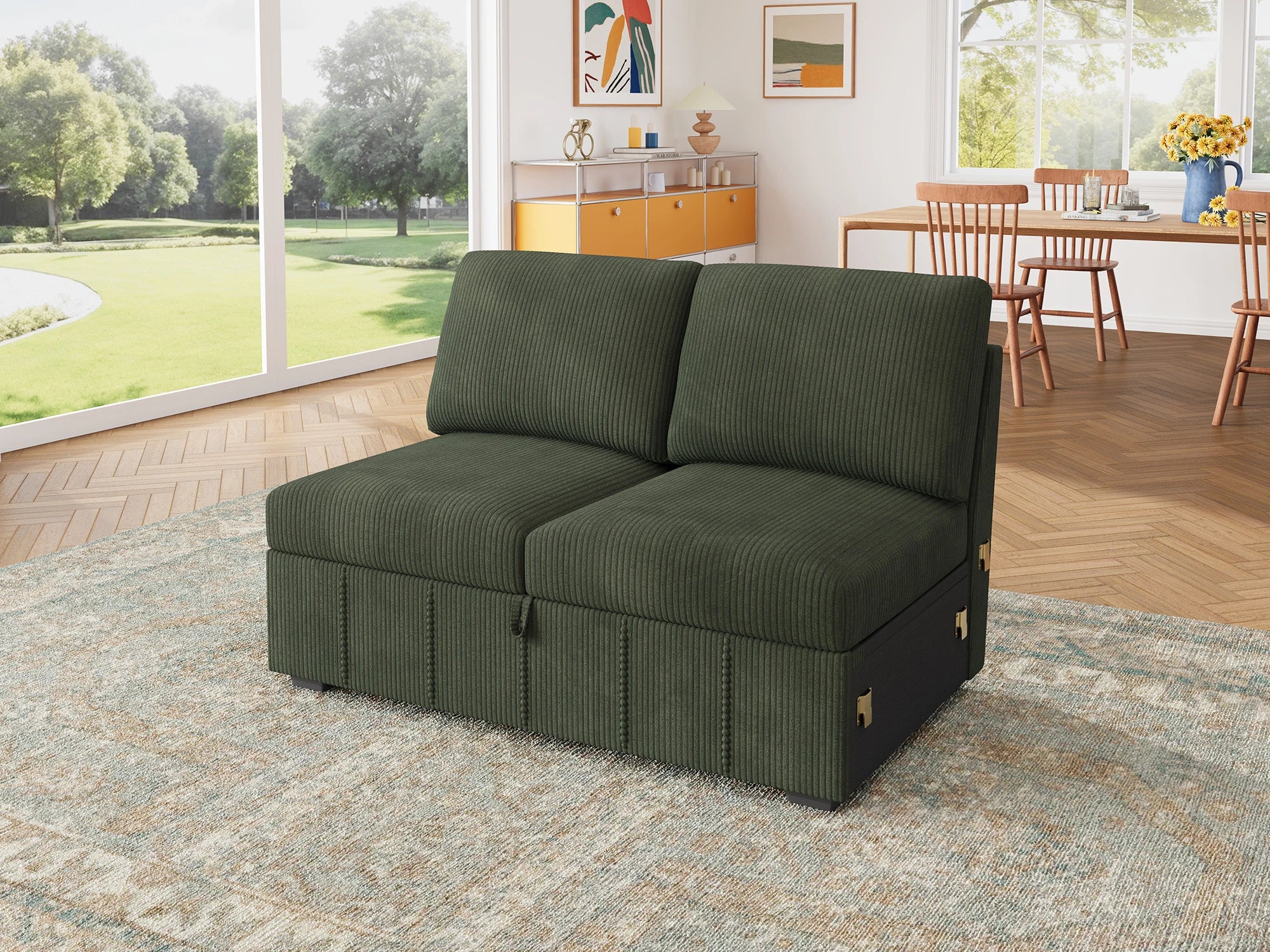 #Color_Corduroy Green