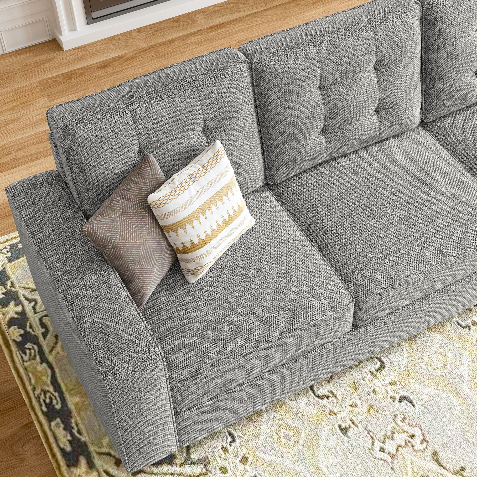 Thickened Soft Seat Cushion for HONBAY Sectional Couch