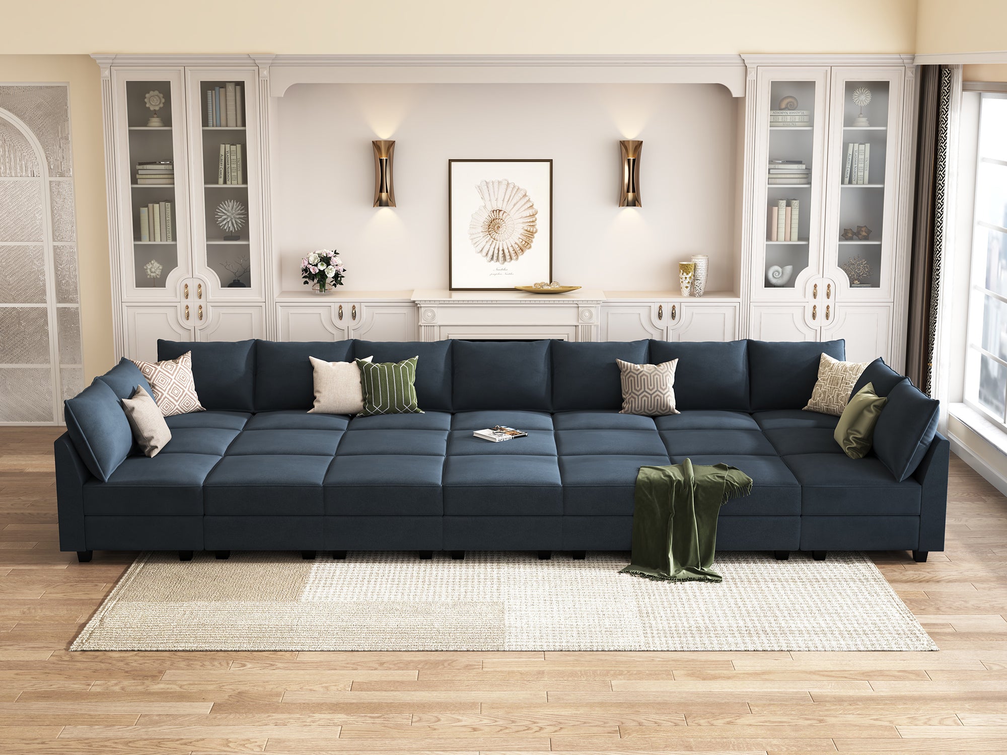 Big cheap store sectional couch