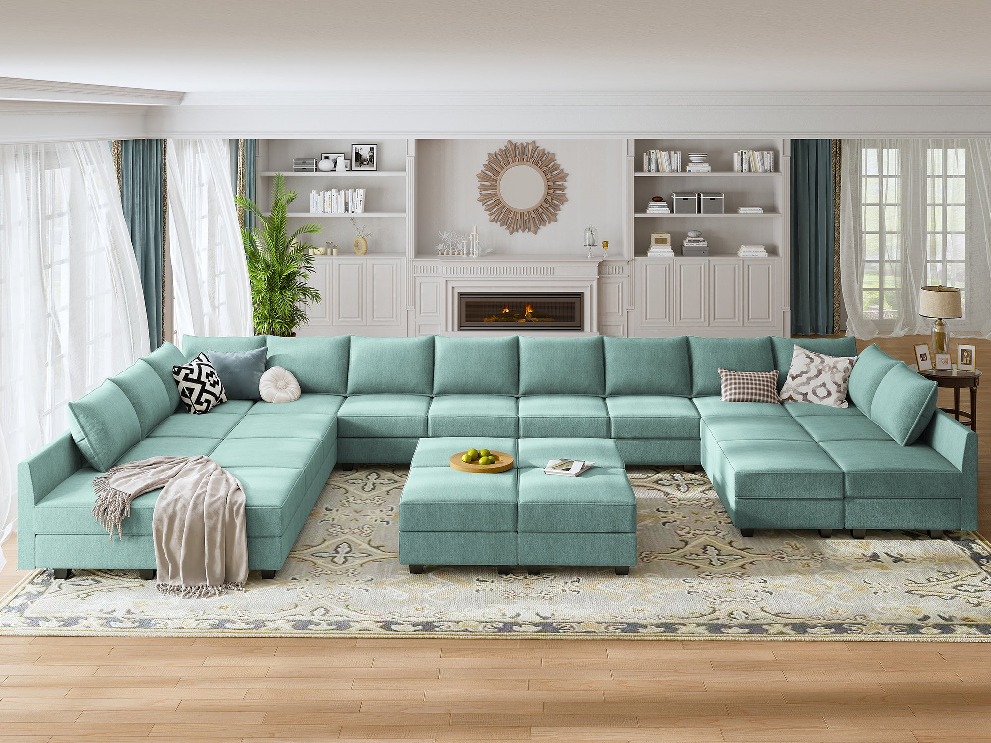 Best u deals shaped couches