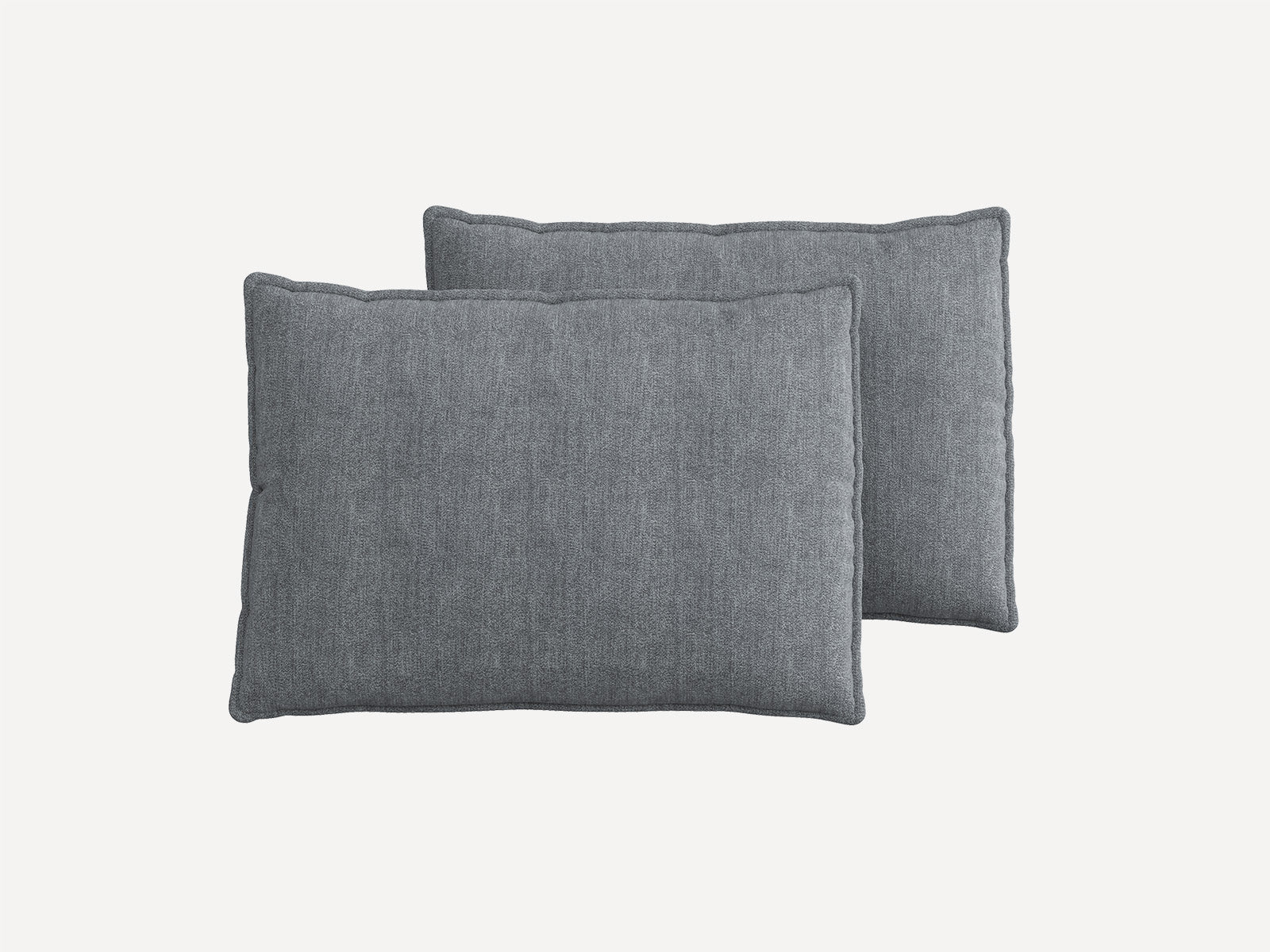 HONBAY 2 Comfy Back Cushion Pillows and Back Rest