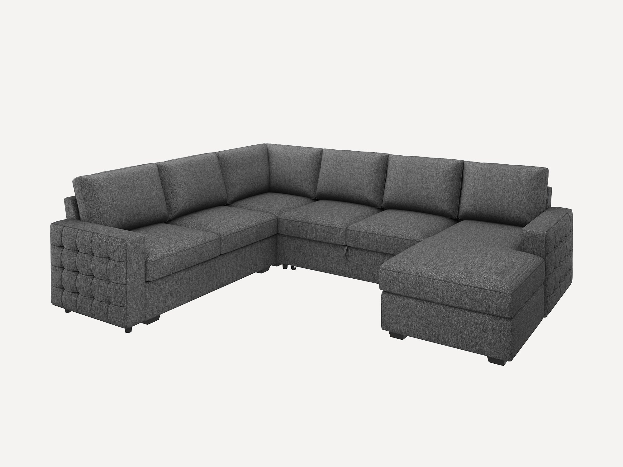 Honbay 6 Seat U Shaped Sectional Sofa