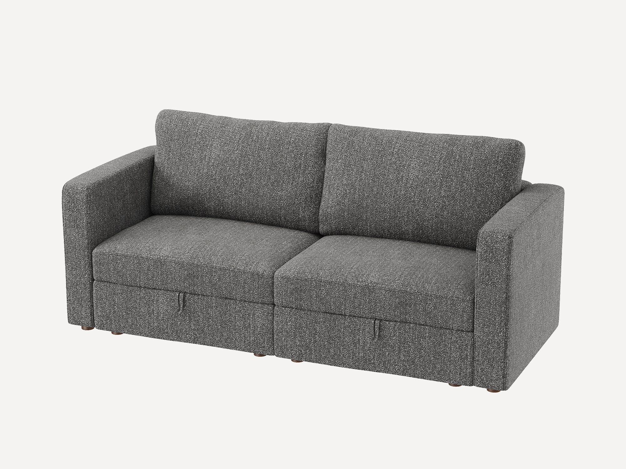 HONBAY 2-Piece Polyester Modular Sectional With Storage Seat