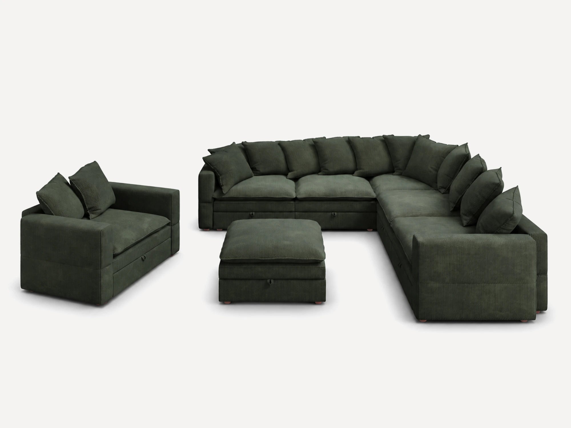 #Color_Corduroy Green