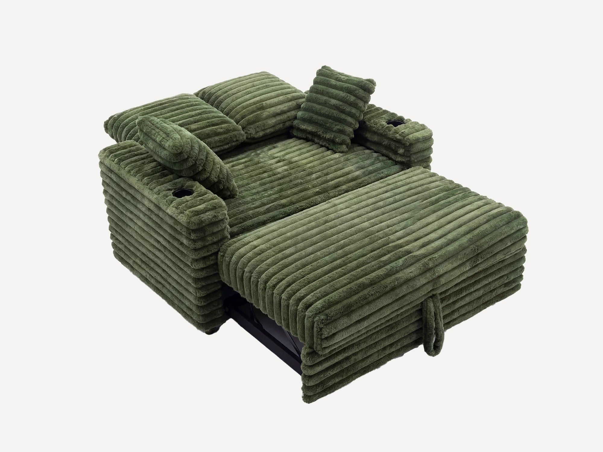 #Color_Faux Rabbit Fur Green
