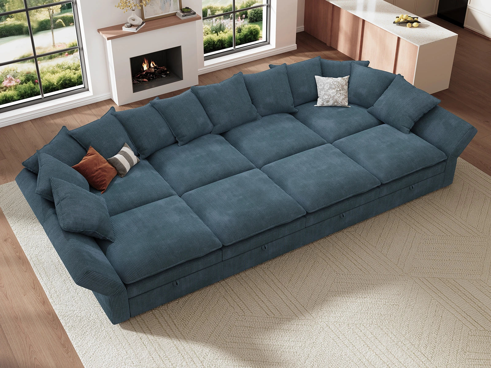#Color_Corduroy Blue