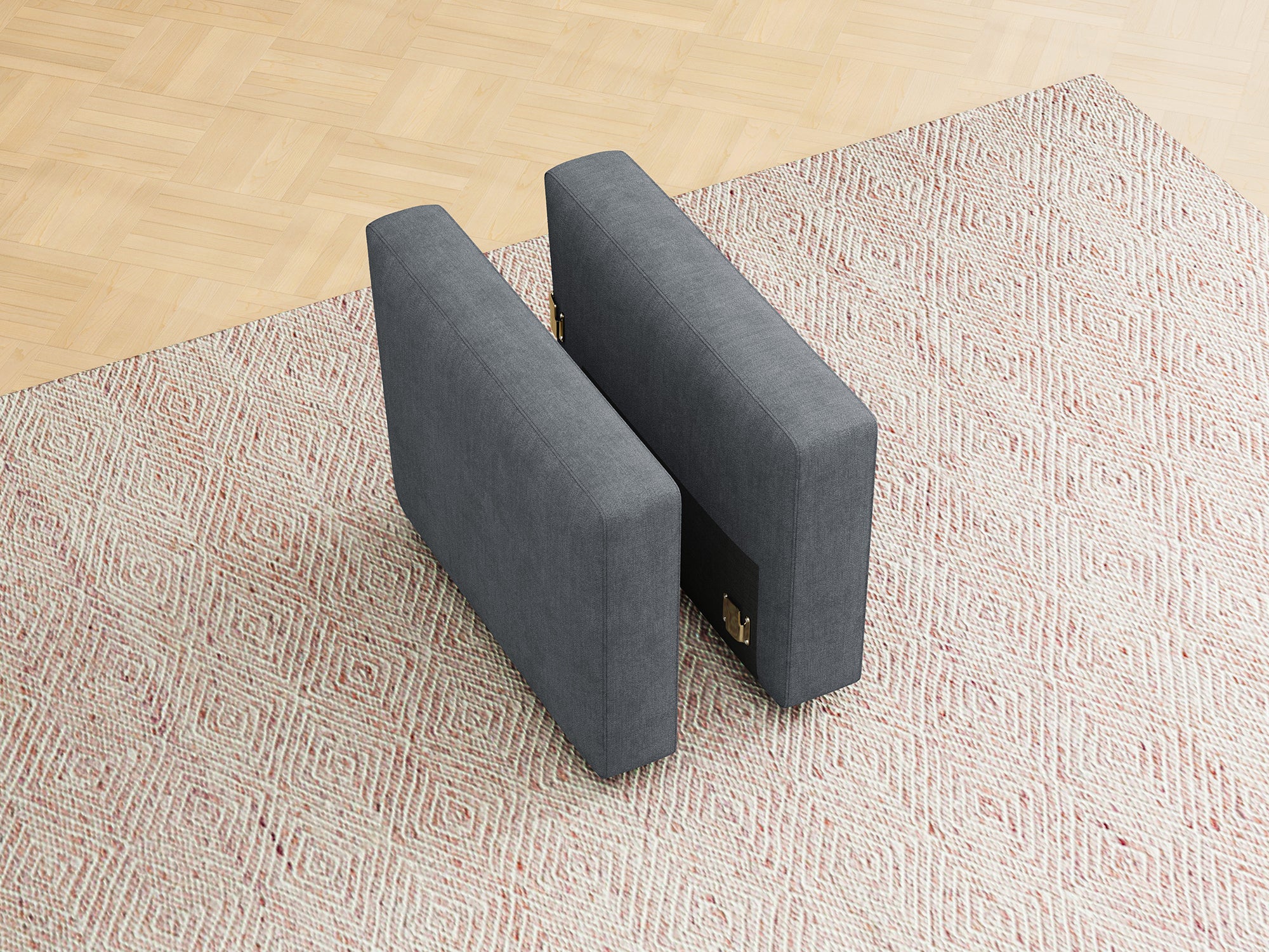 HONBAY 1 Pair of Modular Sectional Armrests