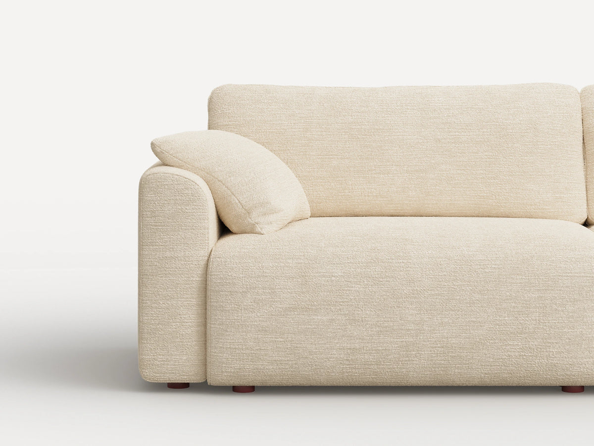 Cala 2-Seater Chenille Sofa Bed with Storage