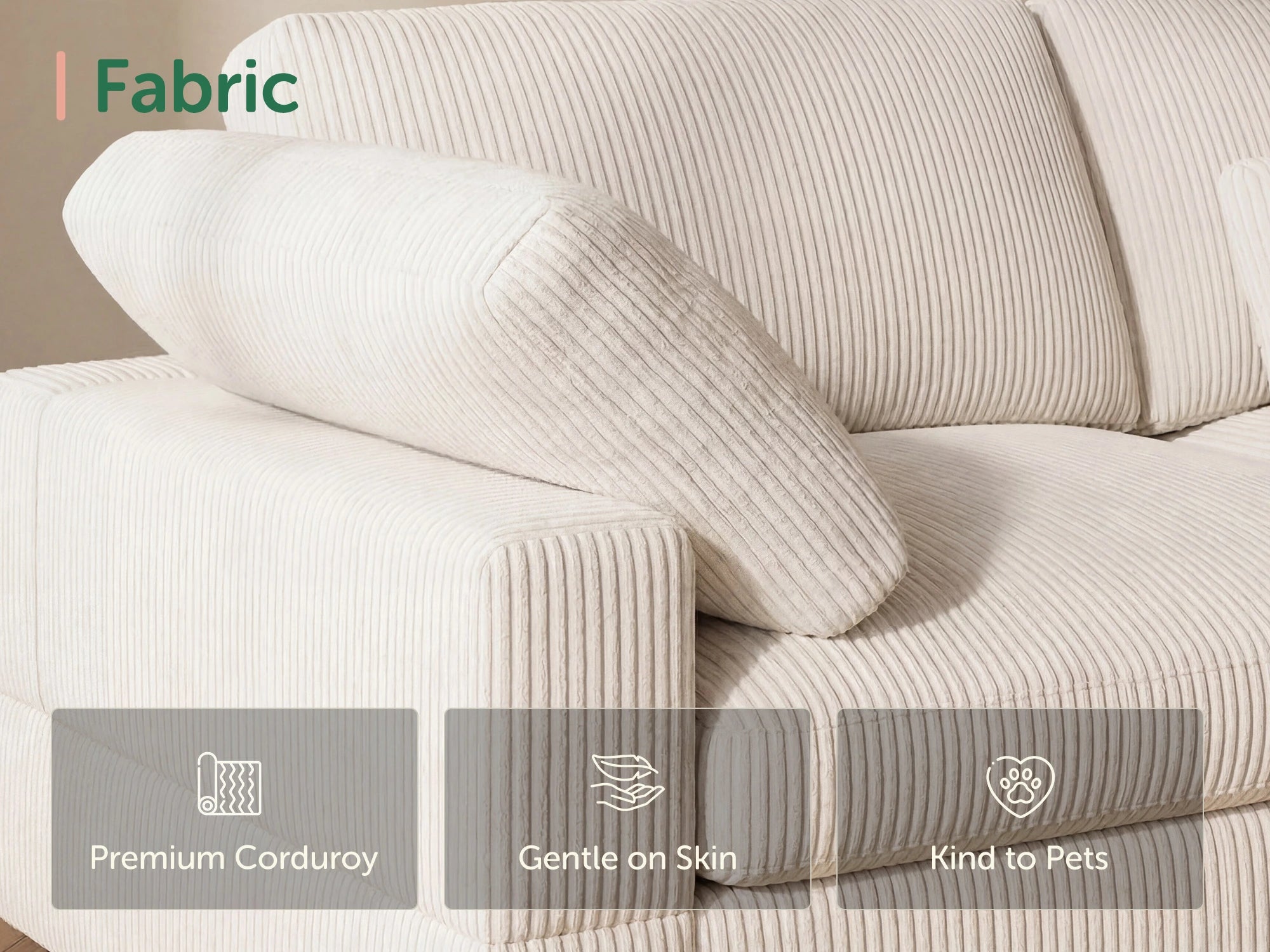 #Color_Corduroy Beige