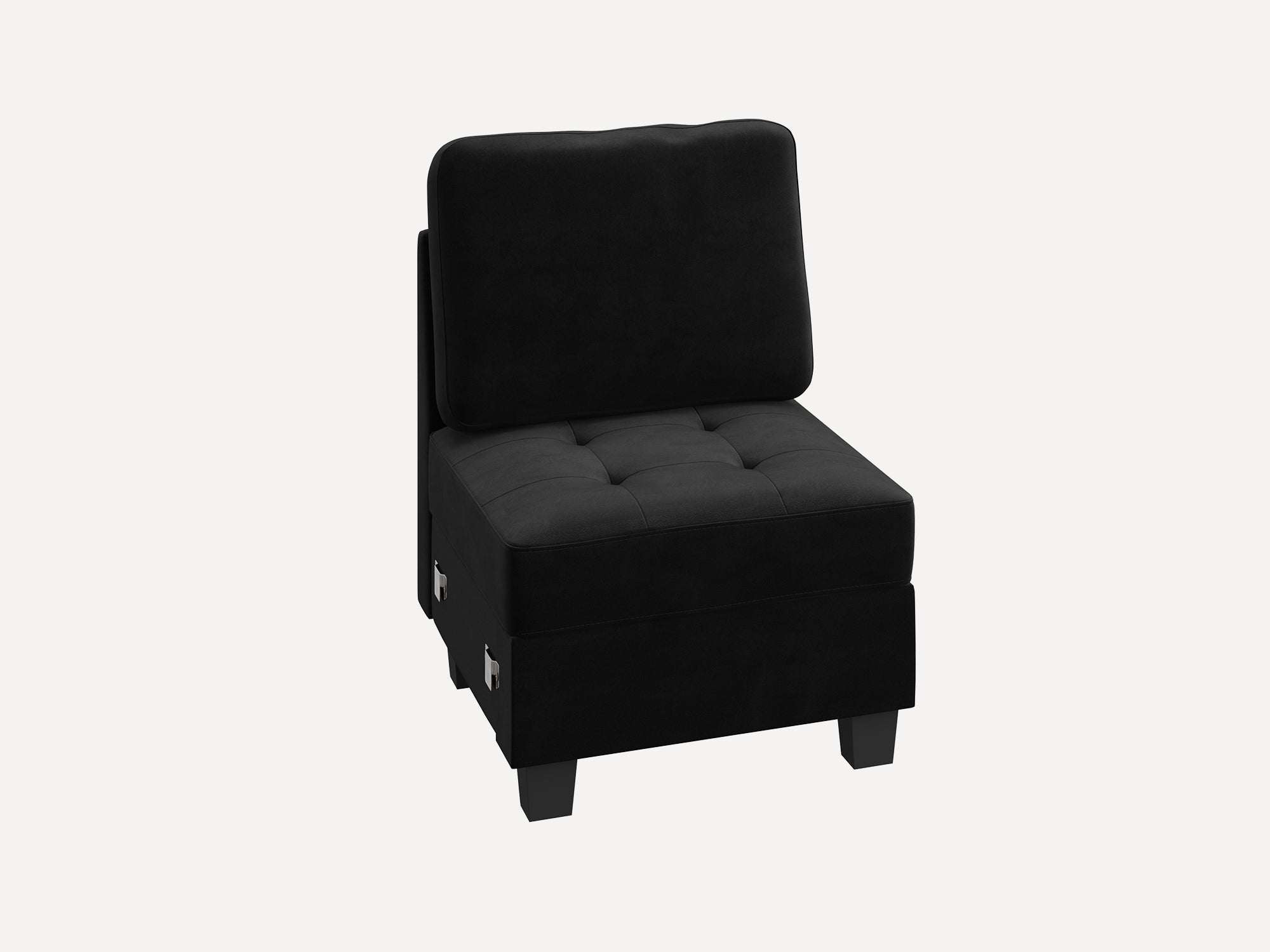 HONBAY 1 Piece Velvet Modular Seat