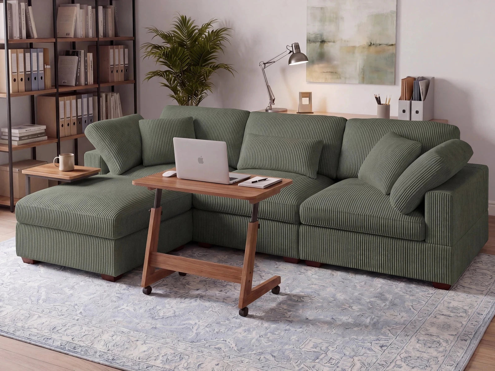 #Color_Corduroy Green
