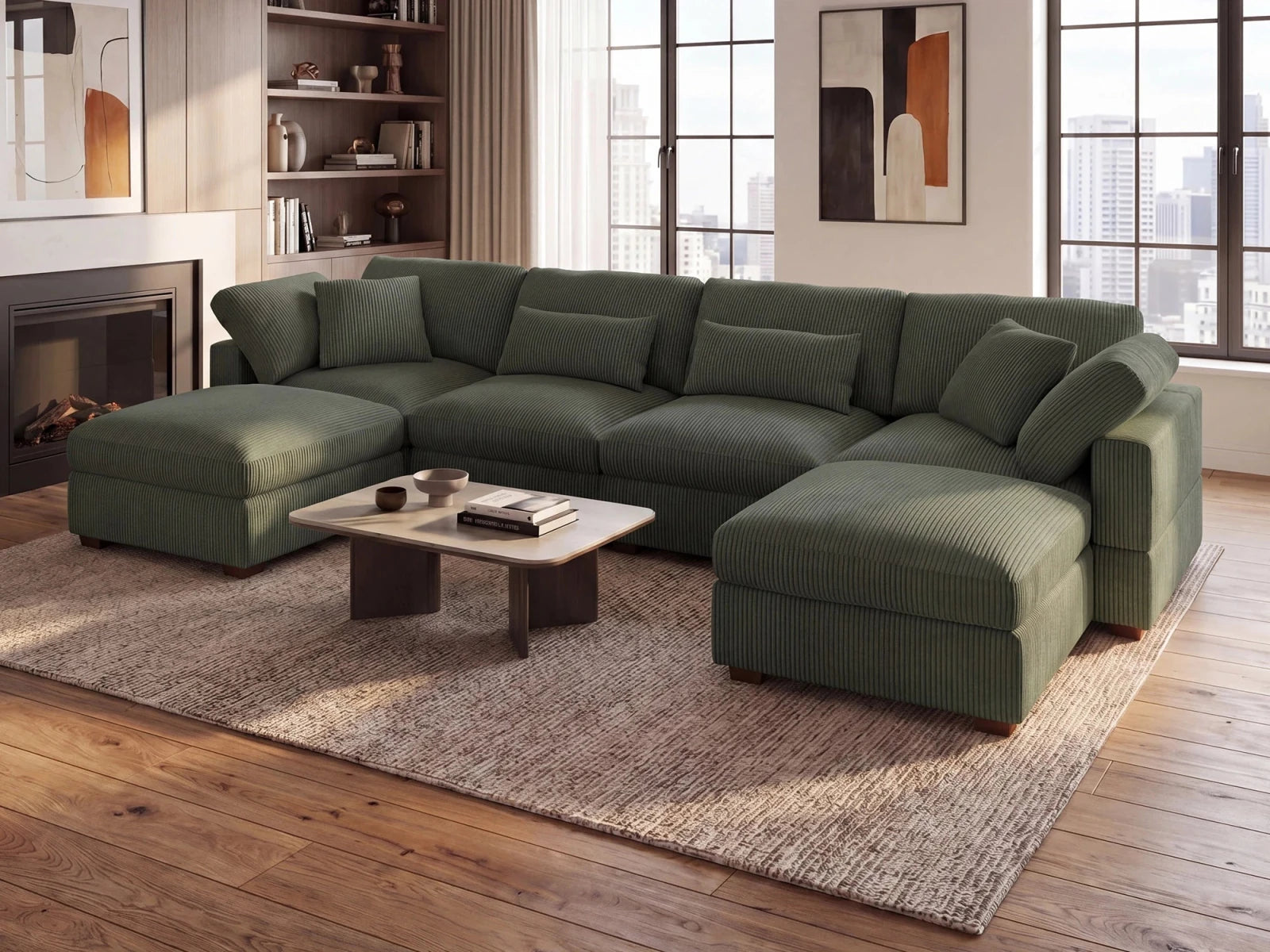 #Color_Corduroy Green