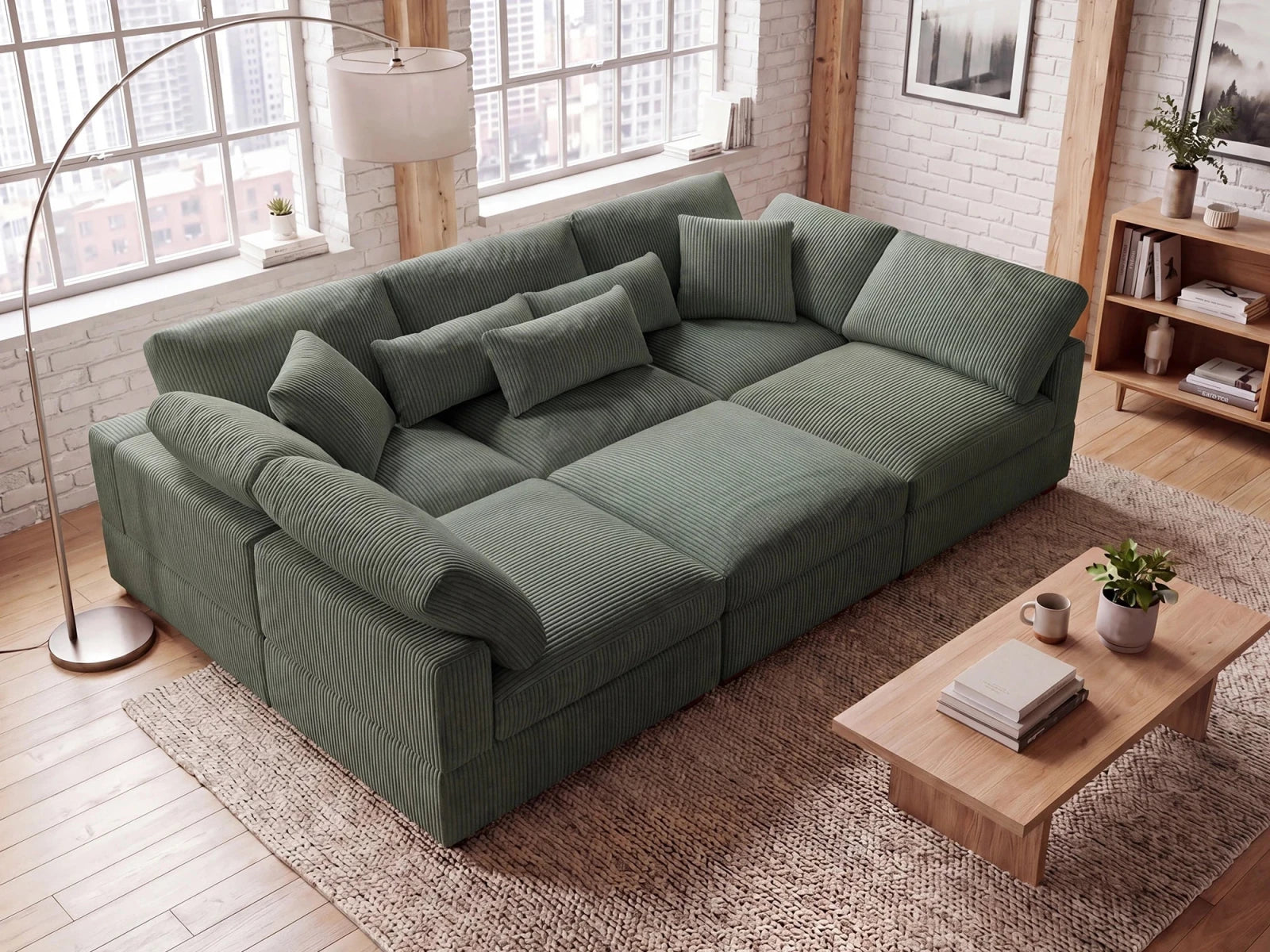 #Color_Corduroy Green