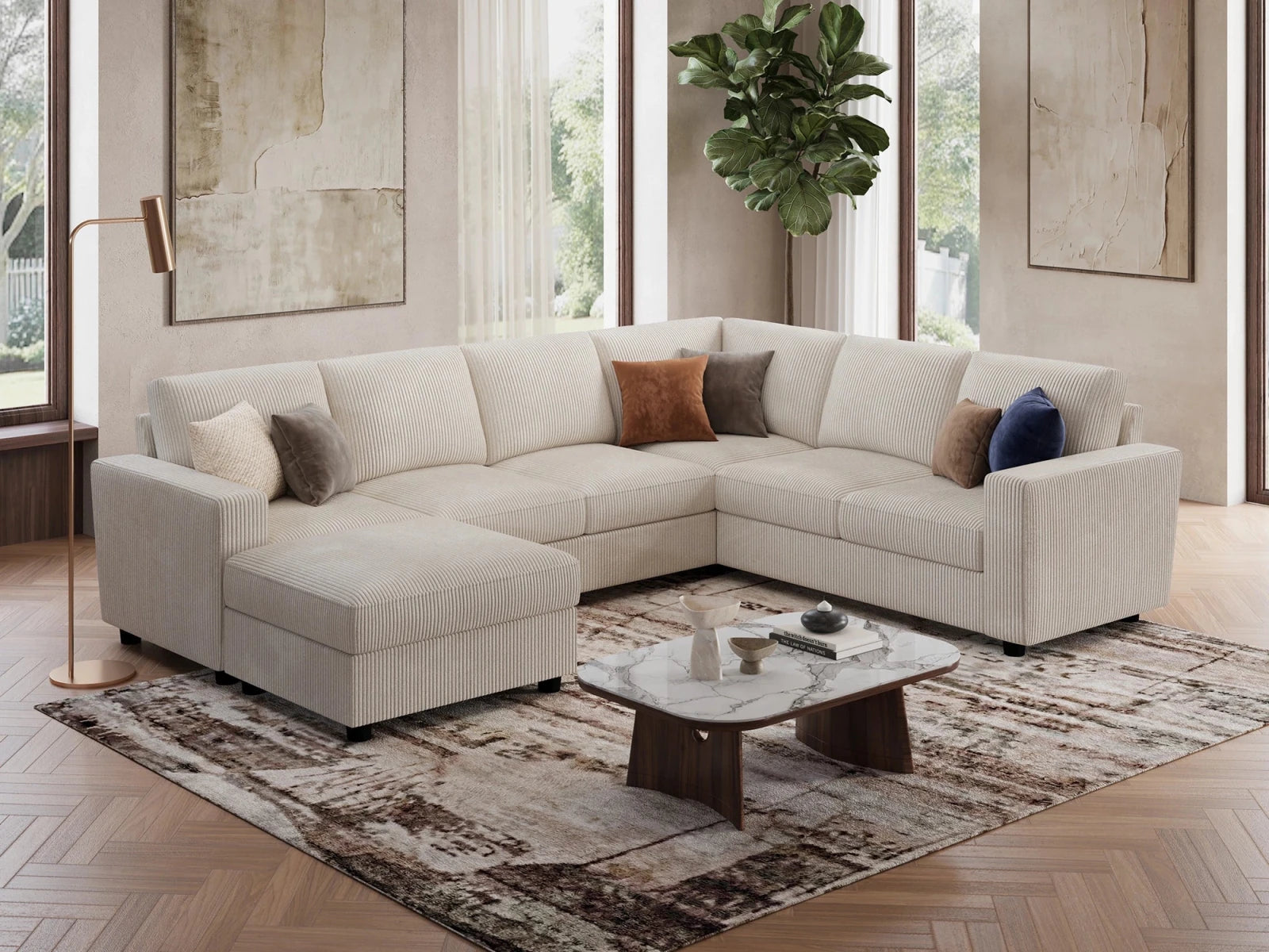 #Color_Corduroy Beige