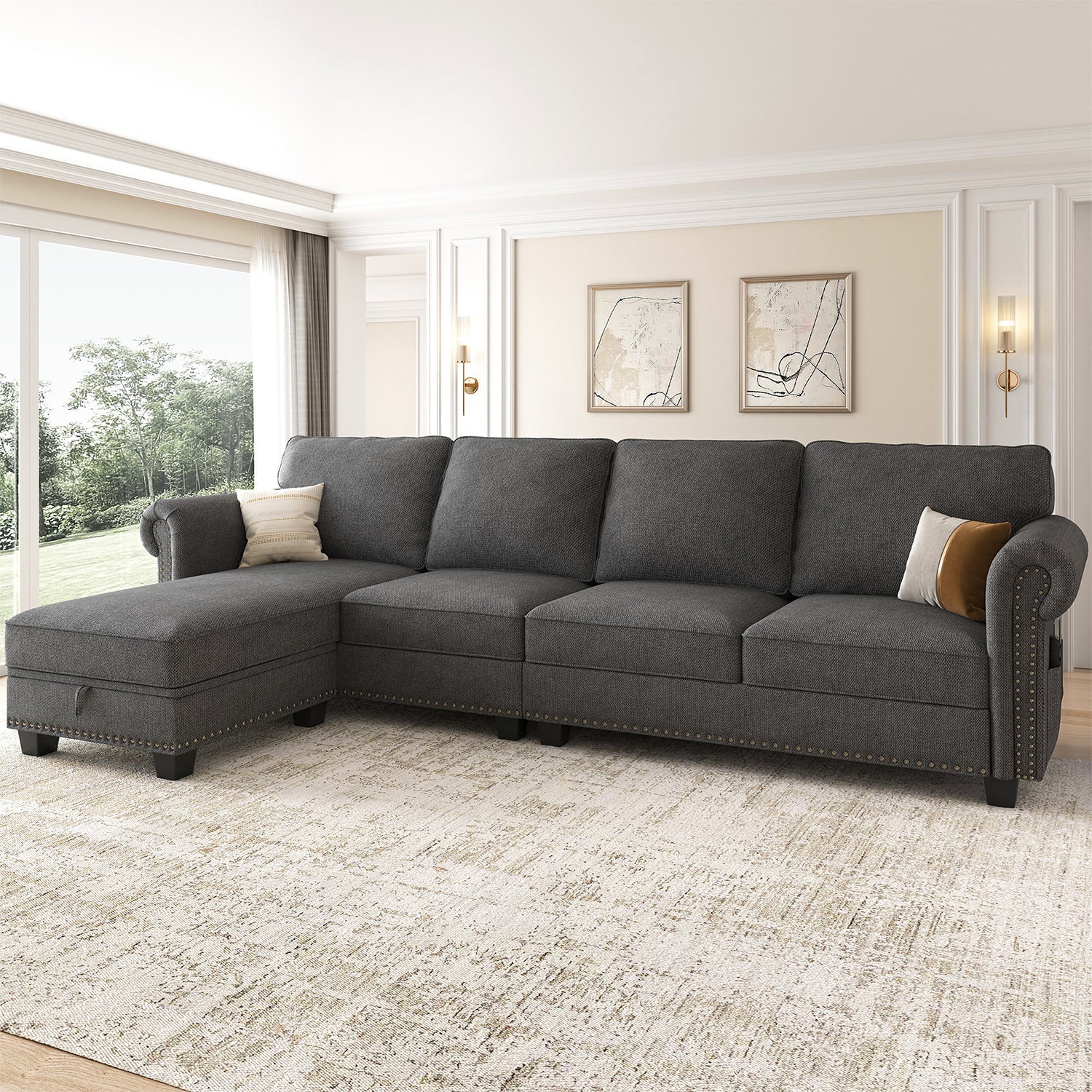 Reversible l 2024 shaped sectional