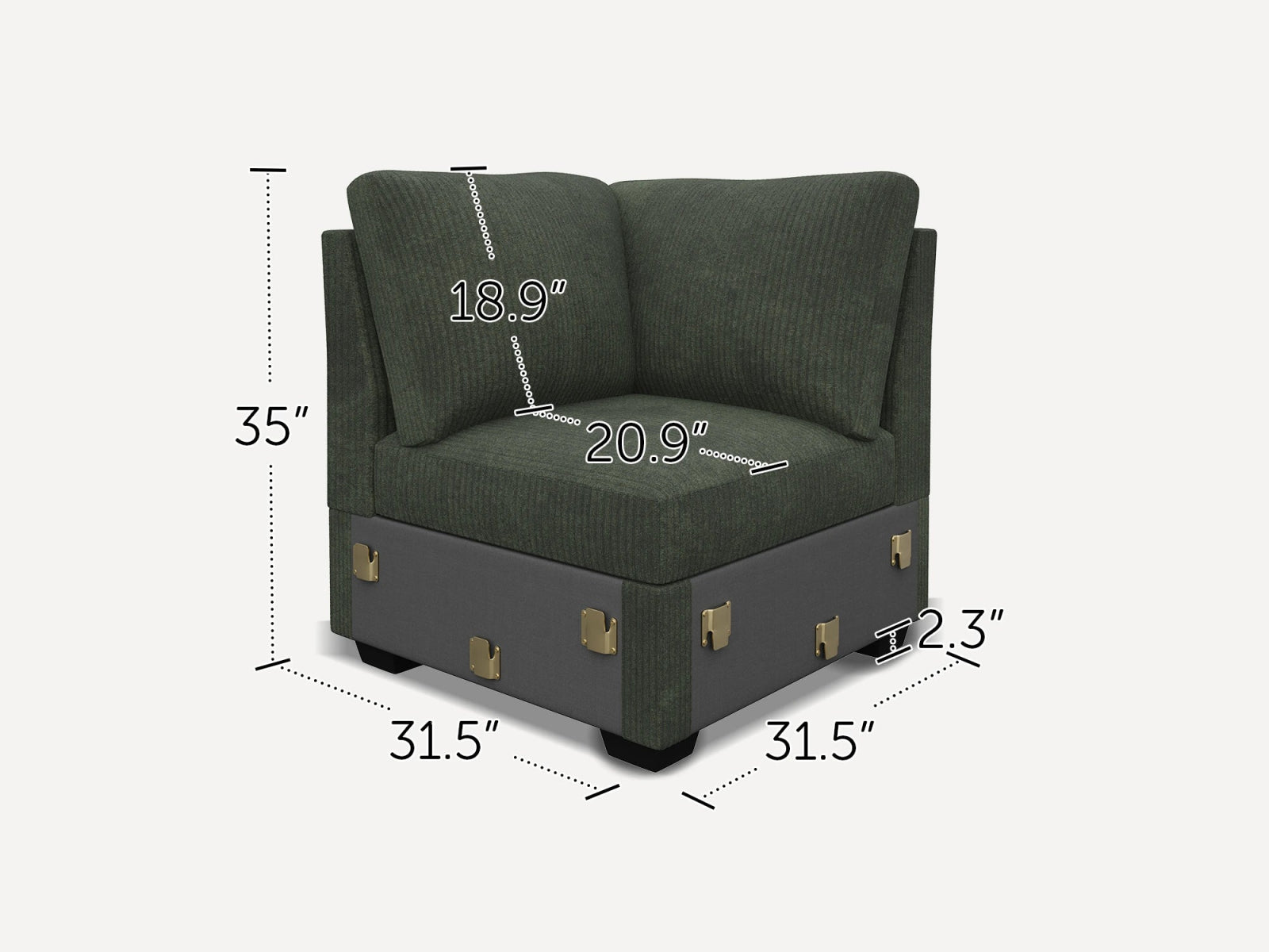 #Color_Corduroy Green