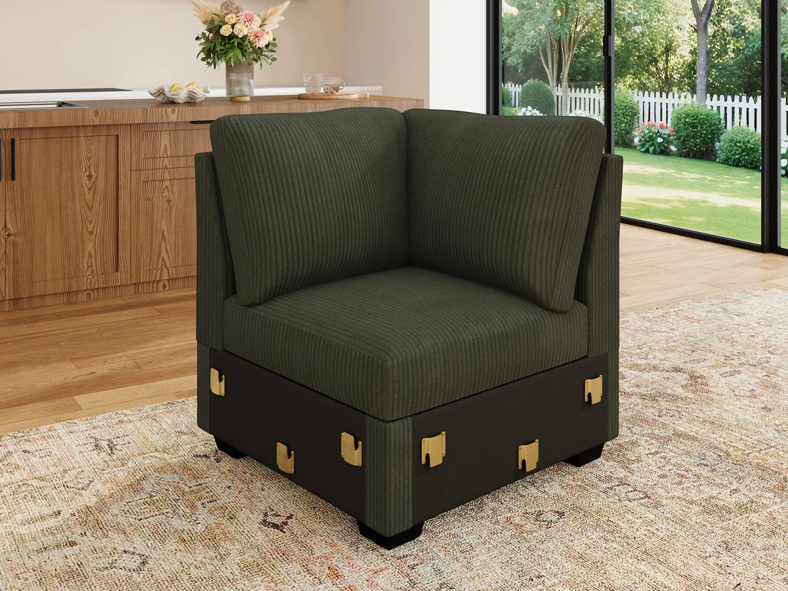 #Color_Corduroy Green