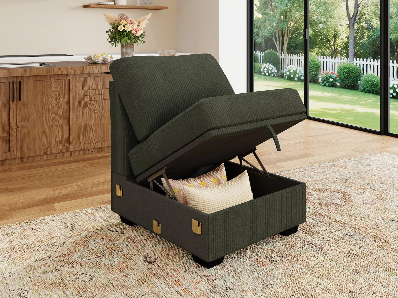 #Color_Corduroy Green