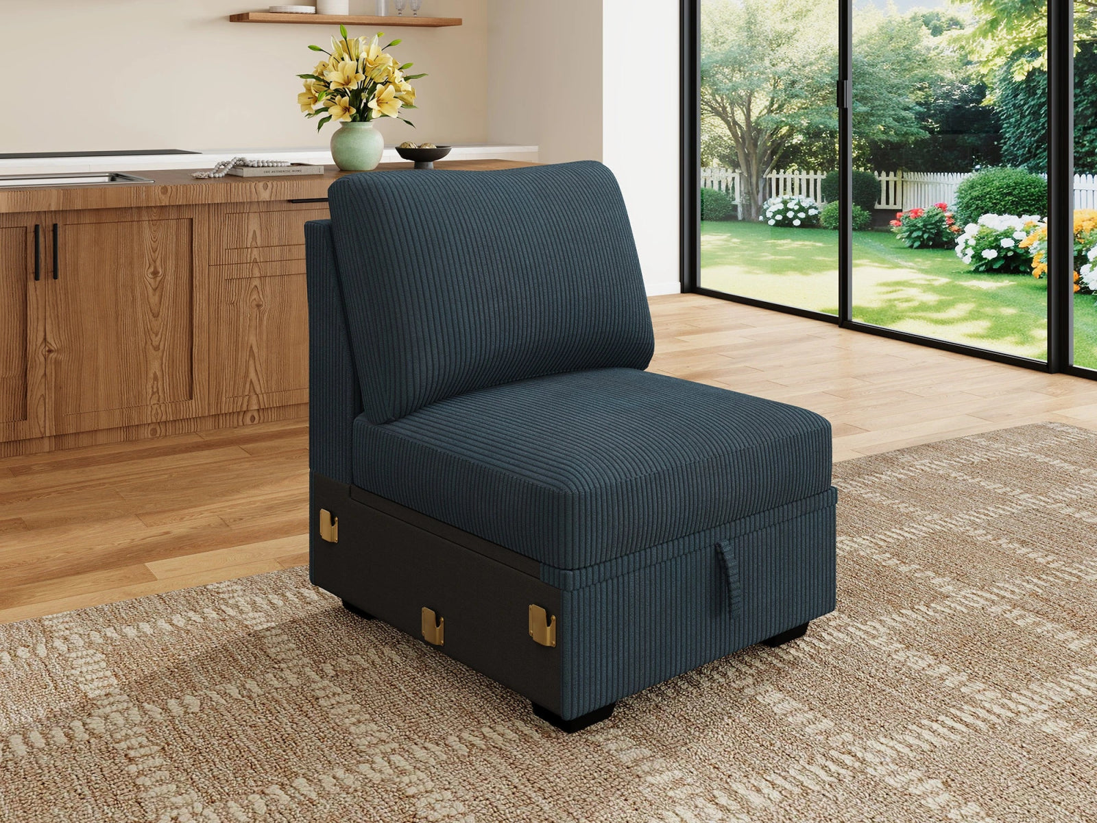 #Color_Corduroy Blue