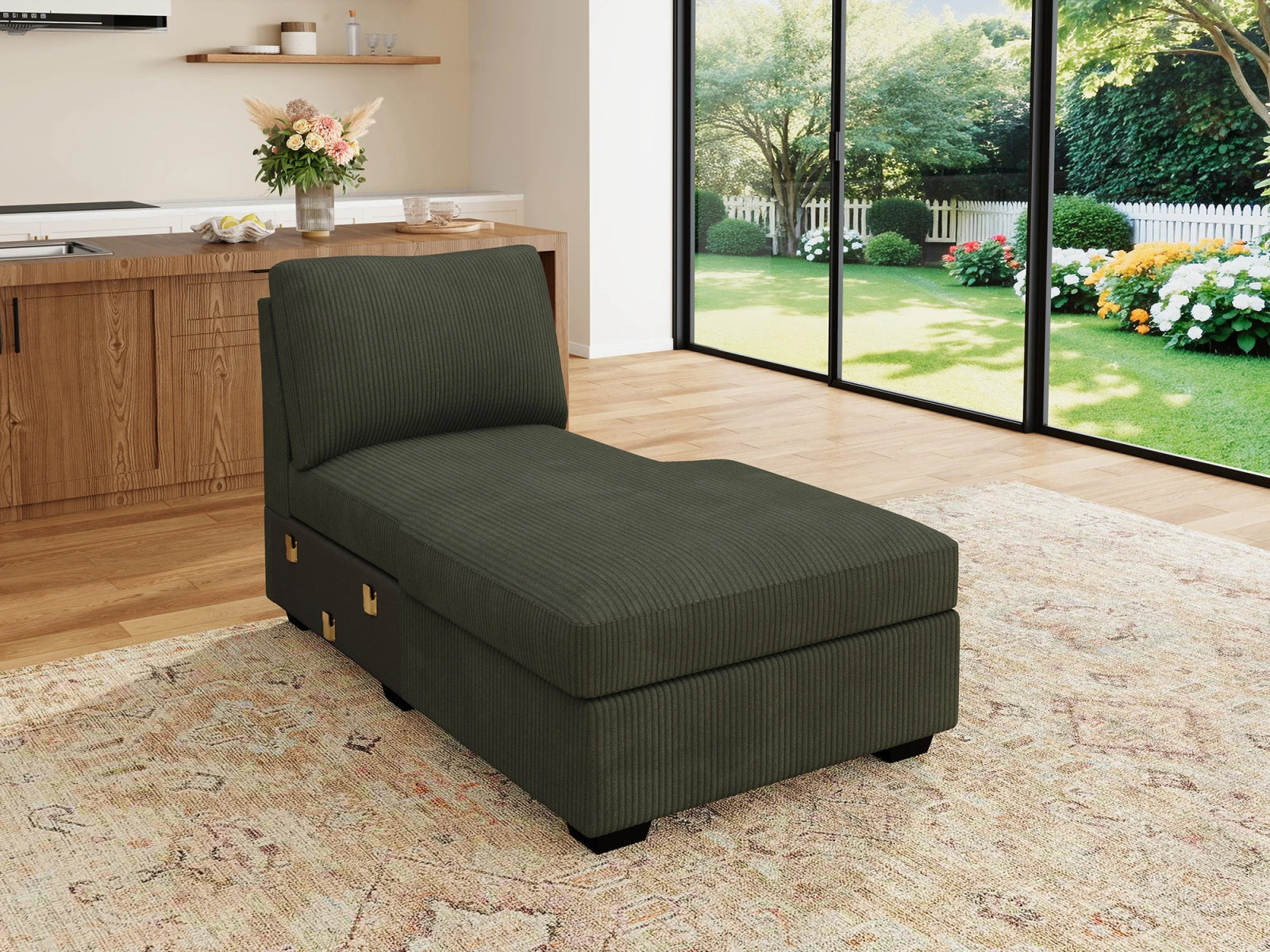 #Color_Corduroy Green