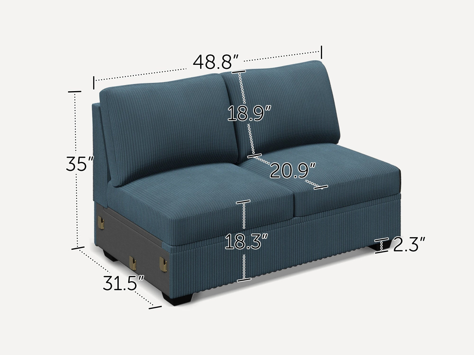 #Color_Corduroy Blue