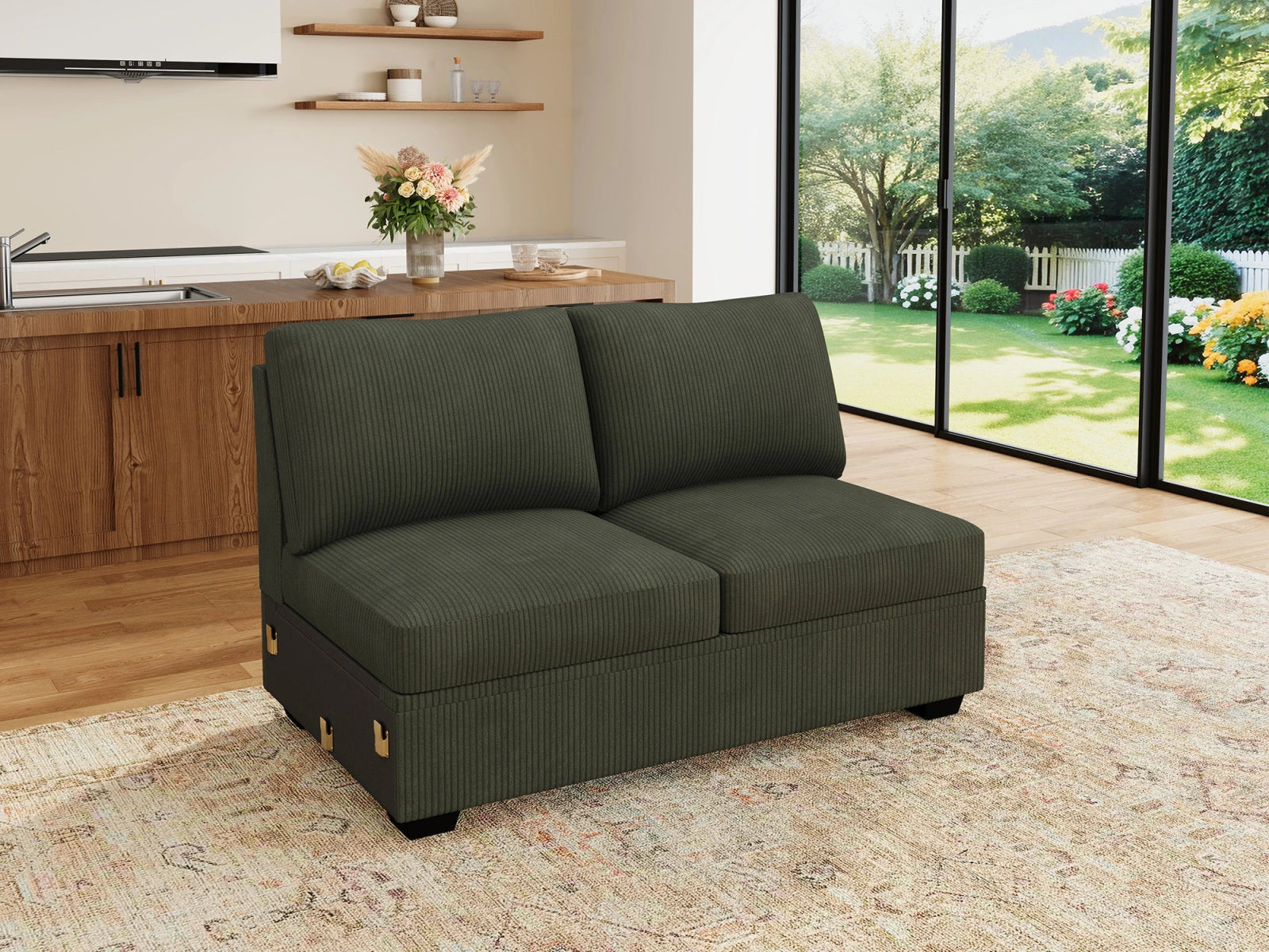 #Color_Corduroy Green