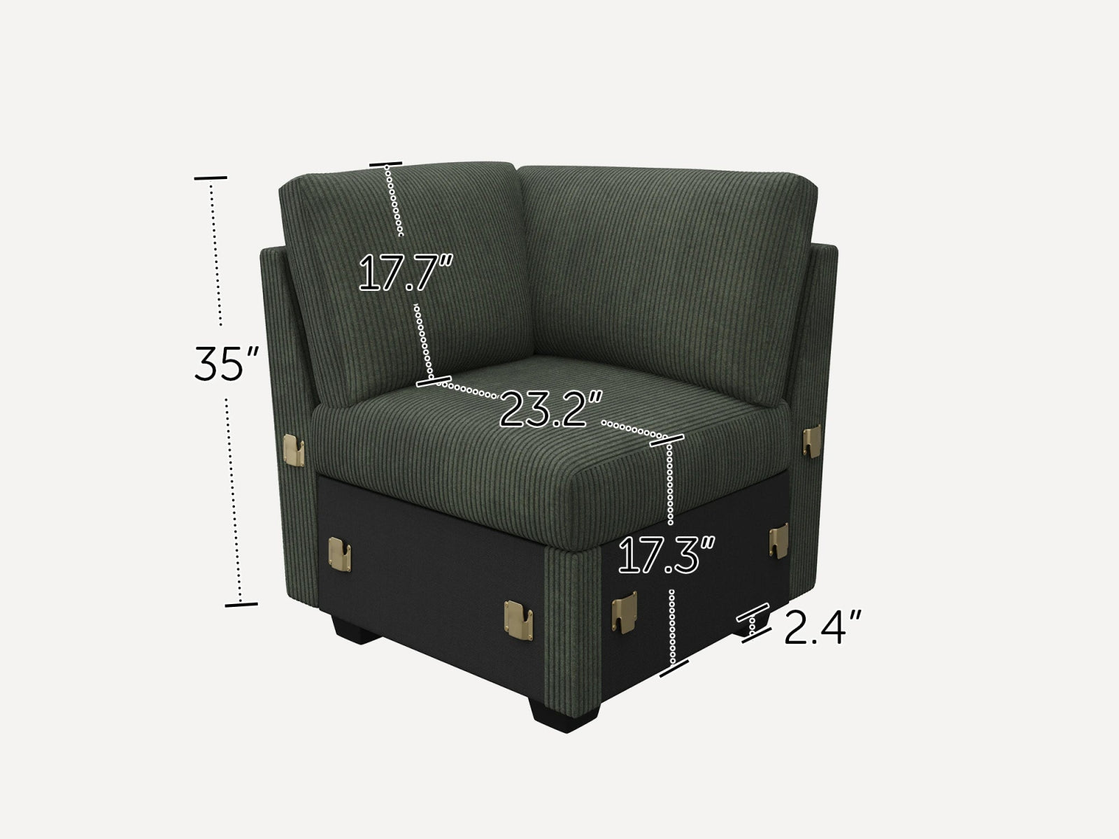 #Color_Corduroy Green