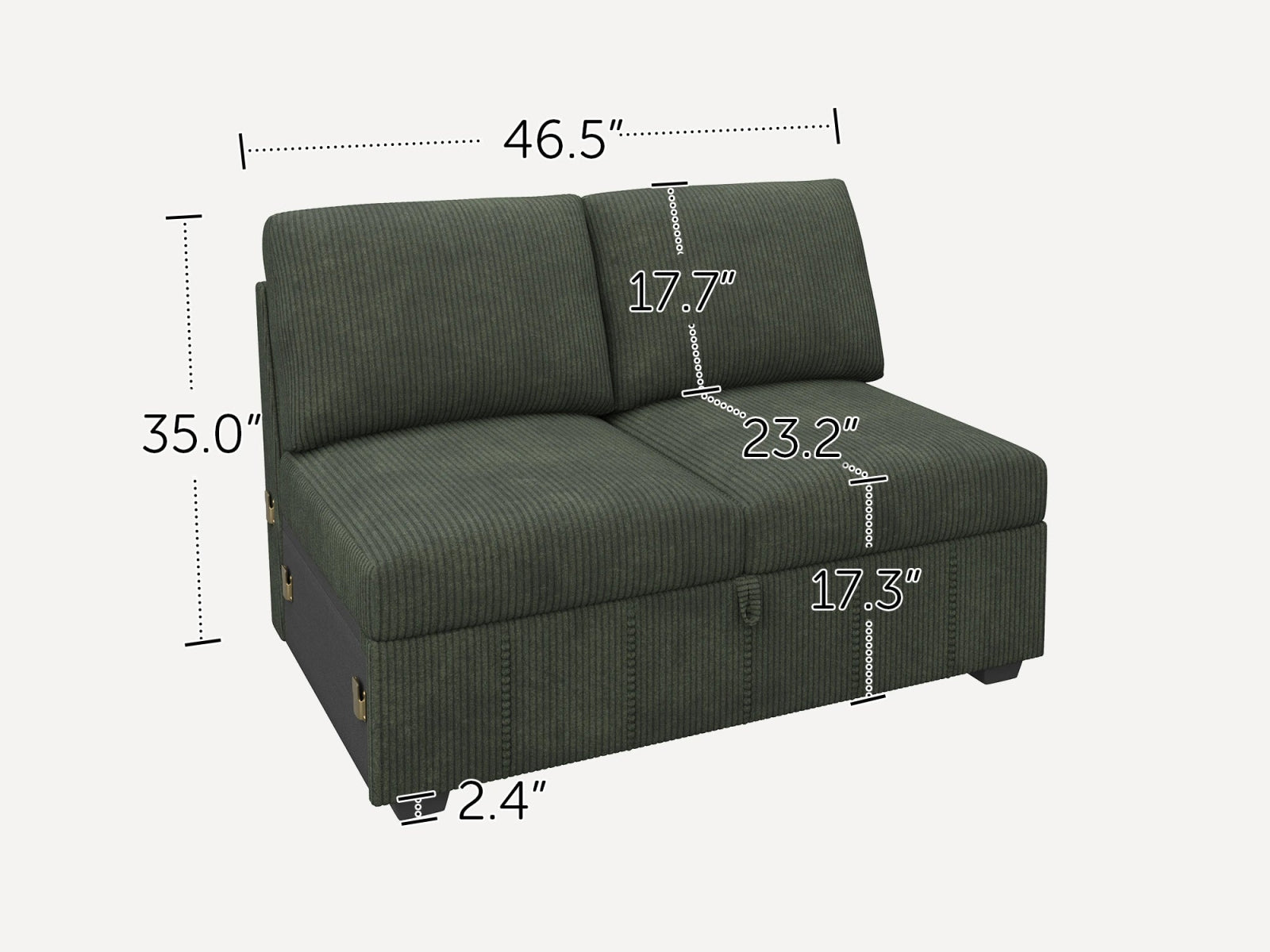 #Color_Corduroy Green