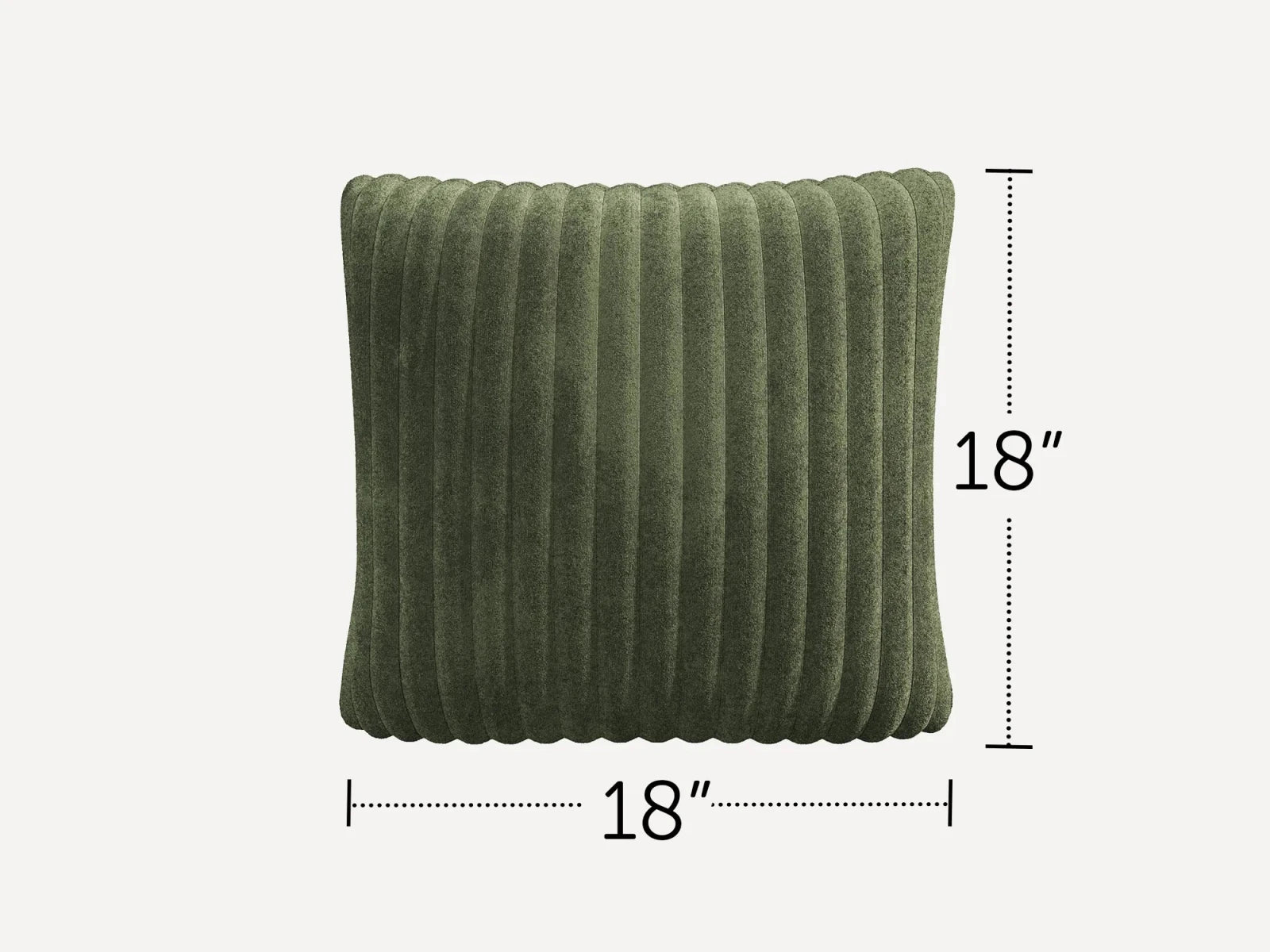 #Color_Wide Corduroy Green