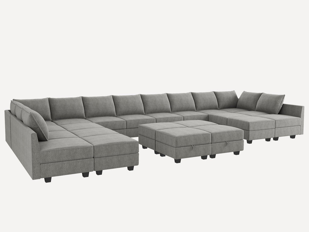 Oversized Modular Sectional Sofa Couch for Living Room