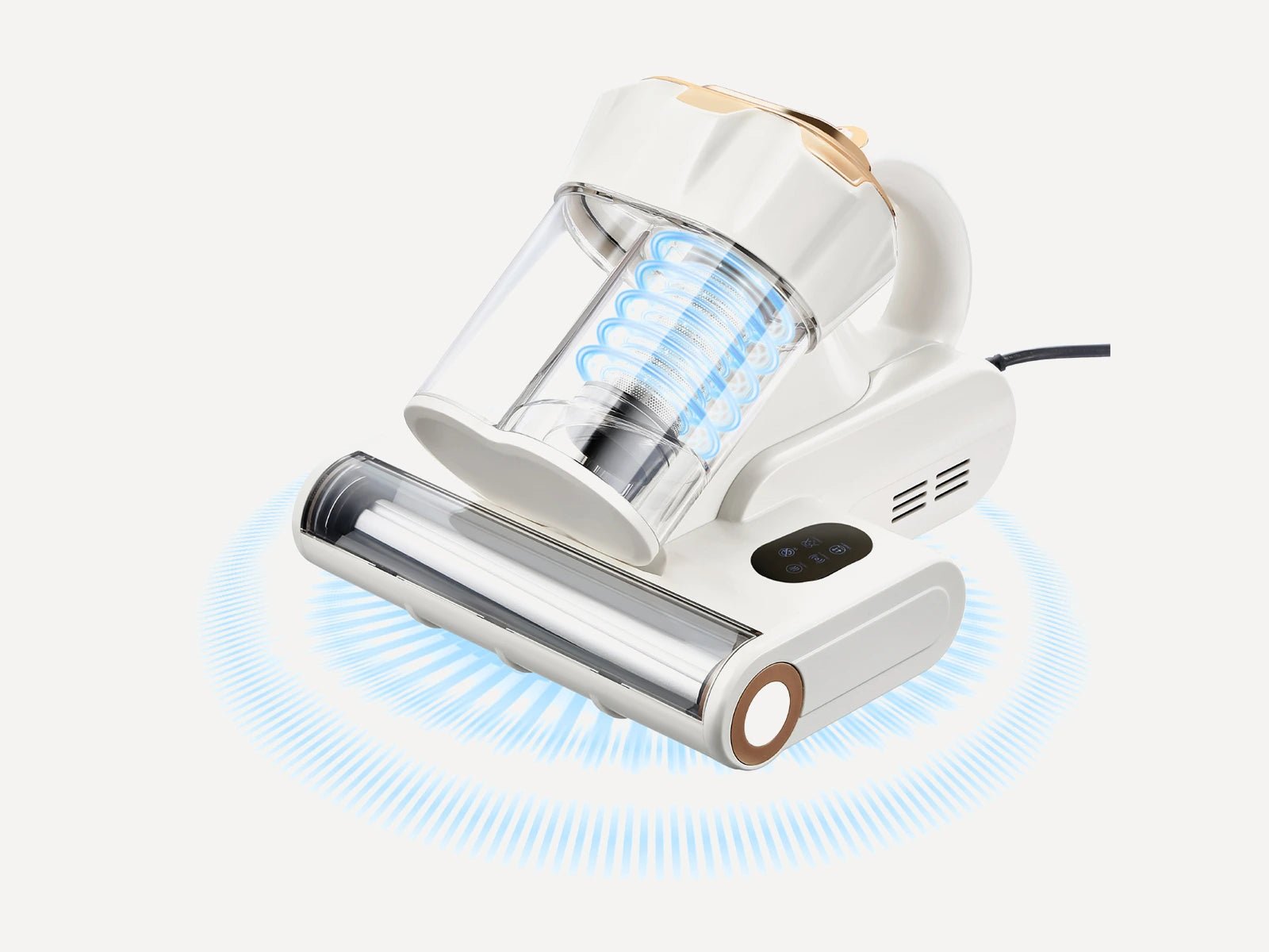 HONBAY Handheld Mattress & Sofa Vacuum – Powerful 550W, HEPA, Dual Dust Bin