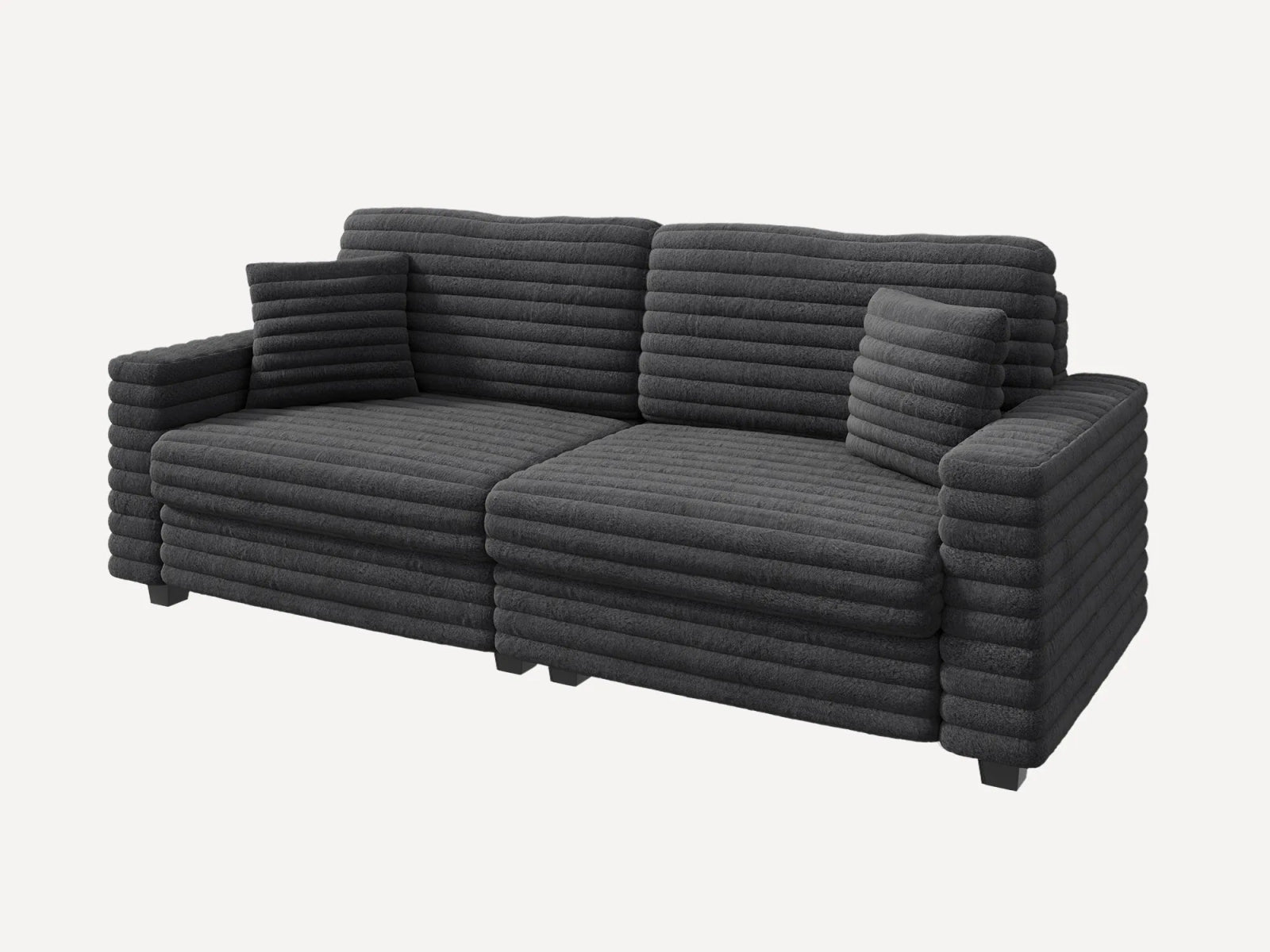 #Color_Faux Rabbit Fur Grey